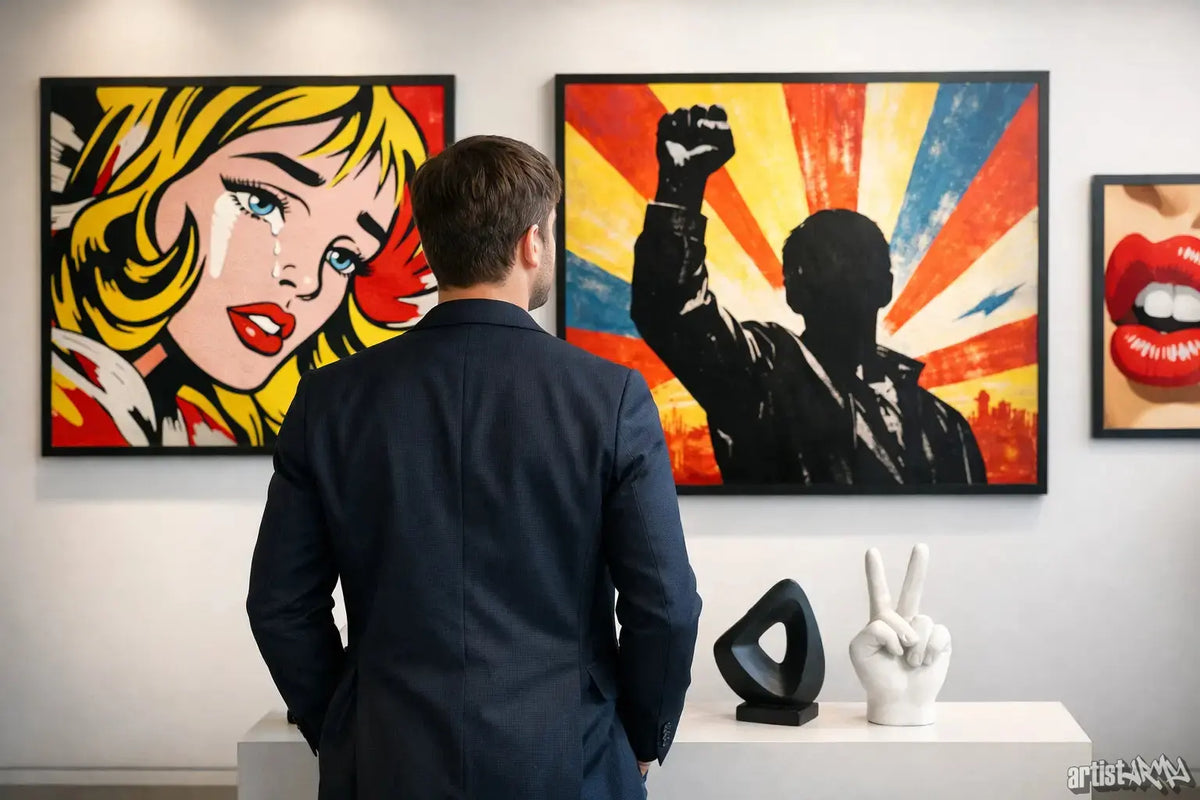 Moderne Popart Bilder kaufen mit Haltung