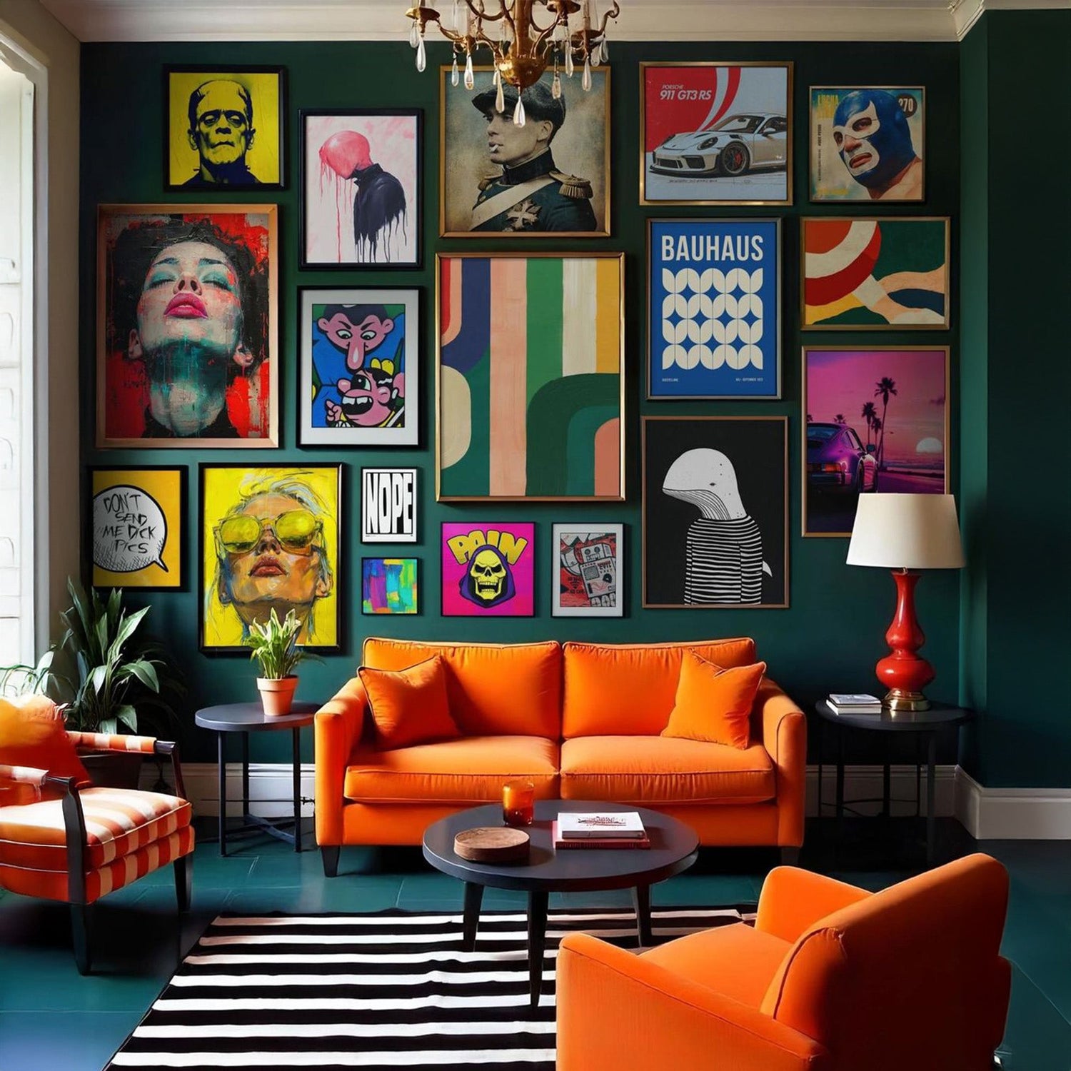 Maximalistisches Design: XXL Poster & Leinwandbilder in Galeriequalität für dein Zuhause