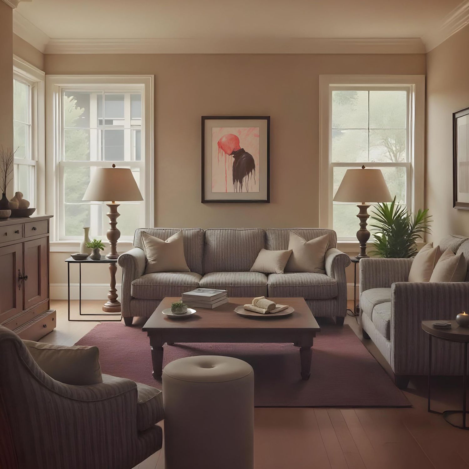 Retro-Stil trifft auf zeitgenössisch - Ein harmonisches Zusammenspiel von Alt und Neu