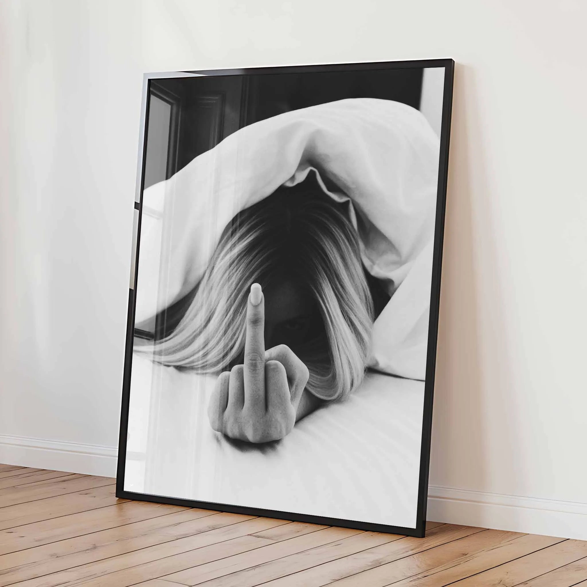 Provokante Wandbilder einrichten Ideen