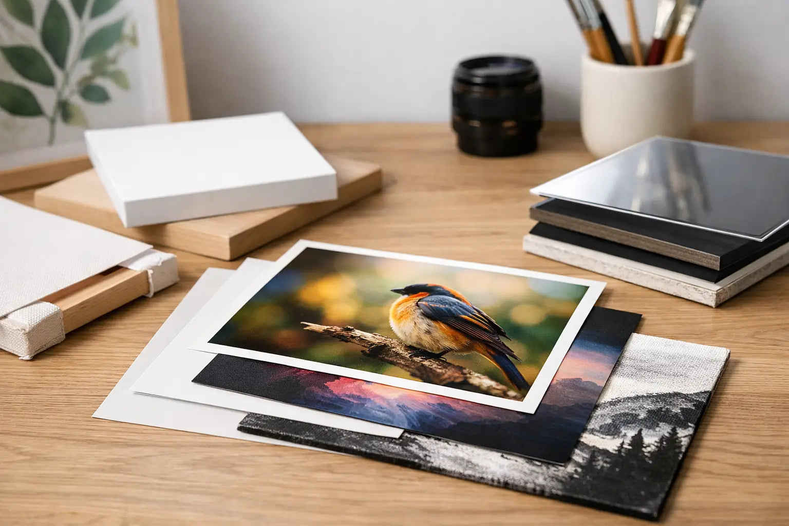 Welches Material für Kunstprints passt?