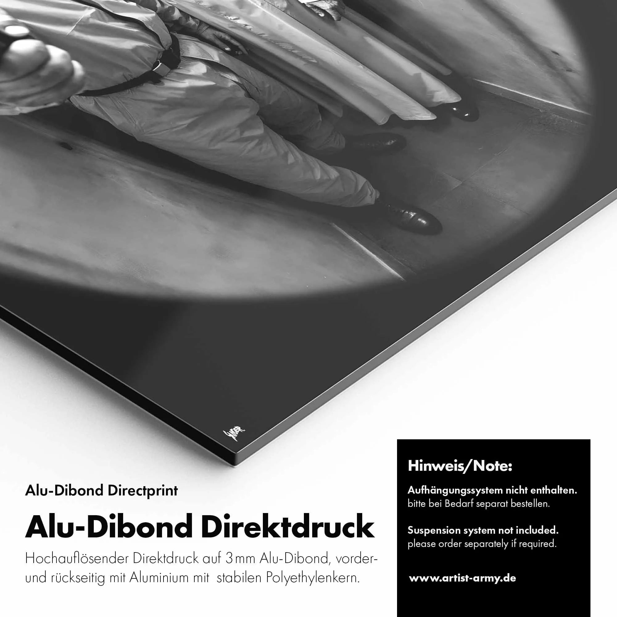 Artist Army Absolution Alu Dibond Detail