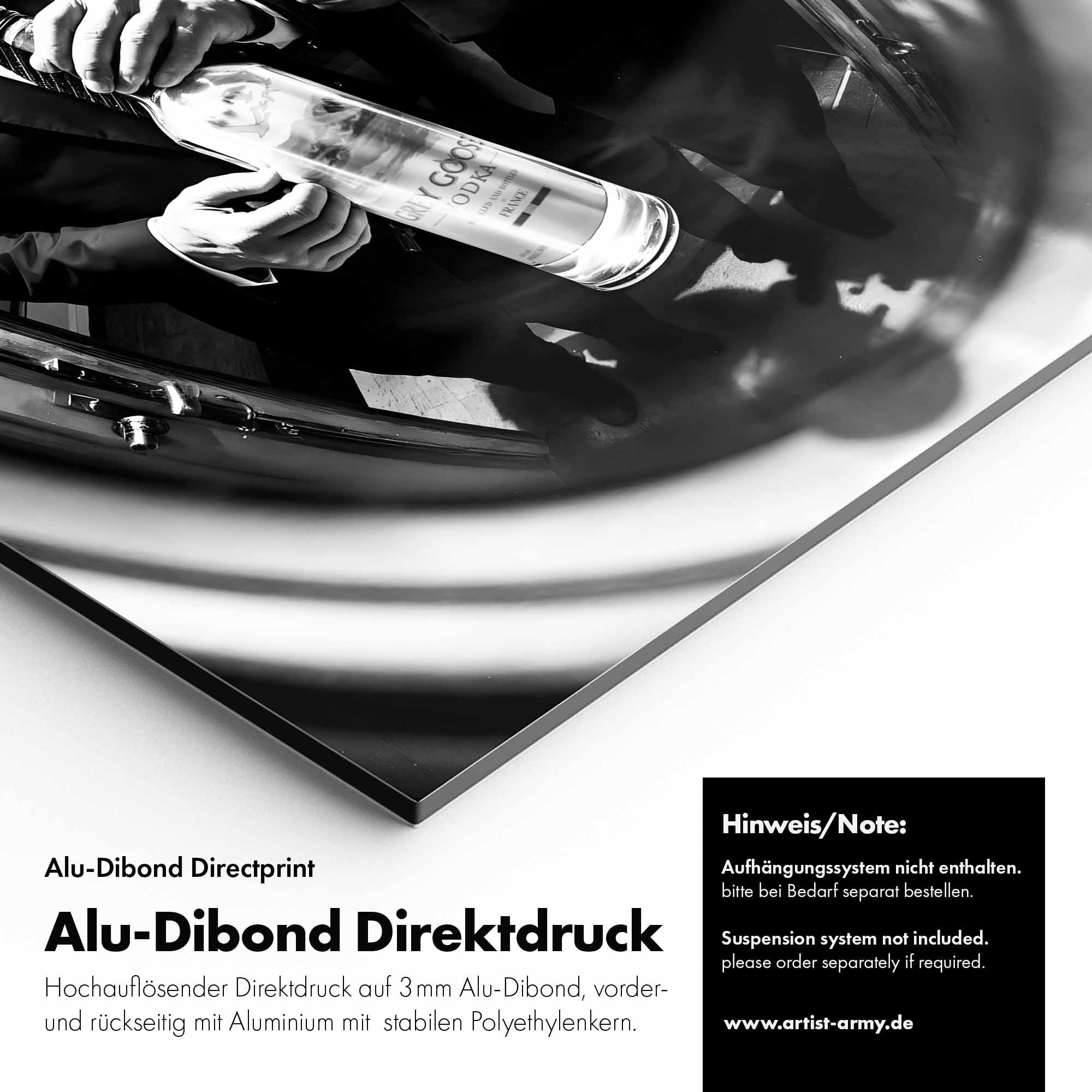 Artist Army Afterhour Alu Dibond Detail