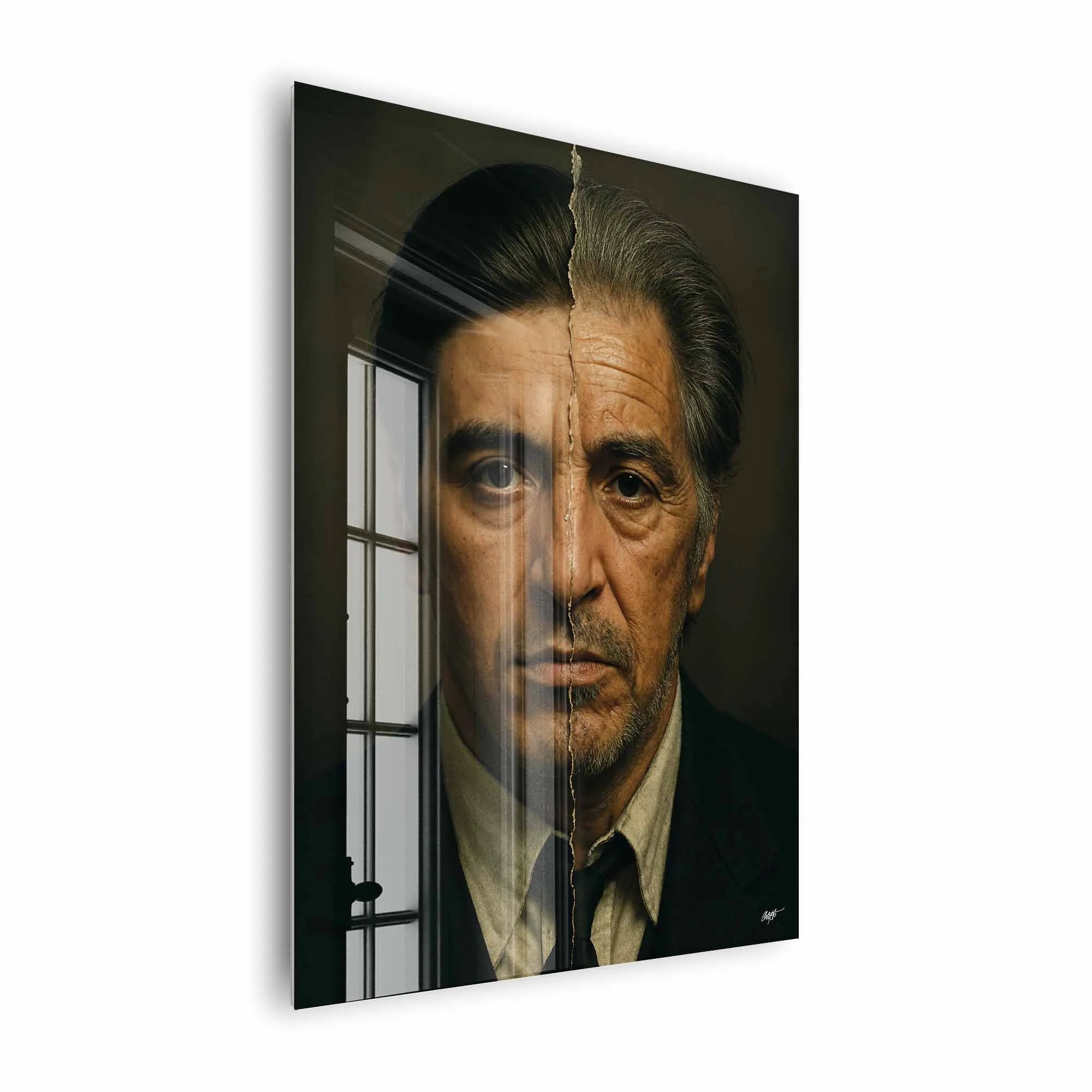 Artist Army Al Pacino Young And Old Acrylglasbild 2