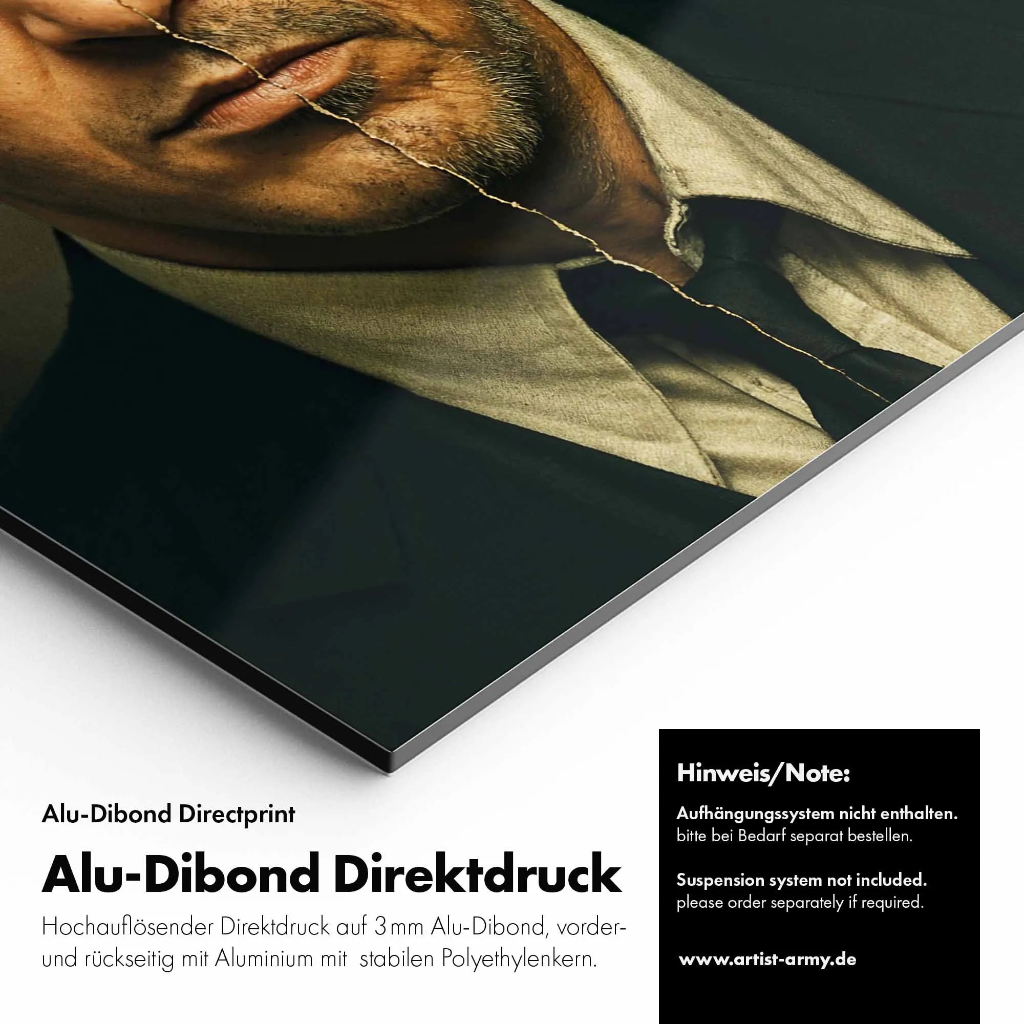 Artist Army Al Pacino Young And Old Alu Dibond Detail
