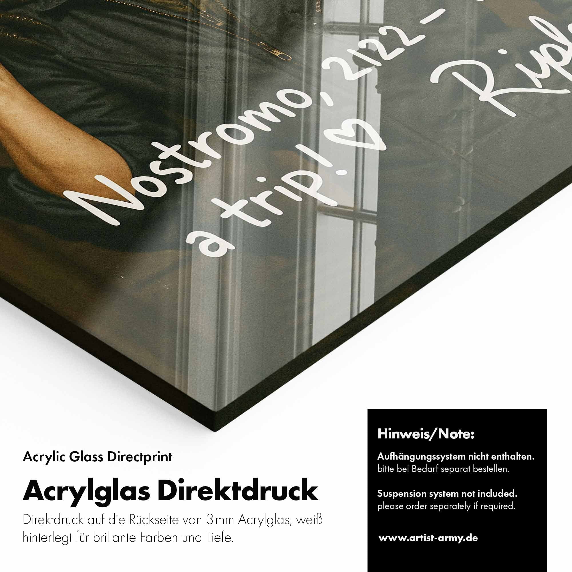 Artist Army Alien Nostromo What A Trip Acrylglasbild Detail