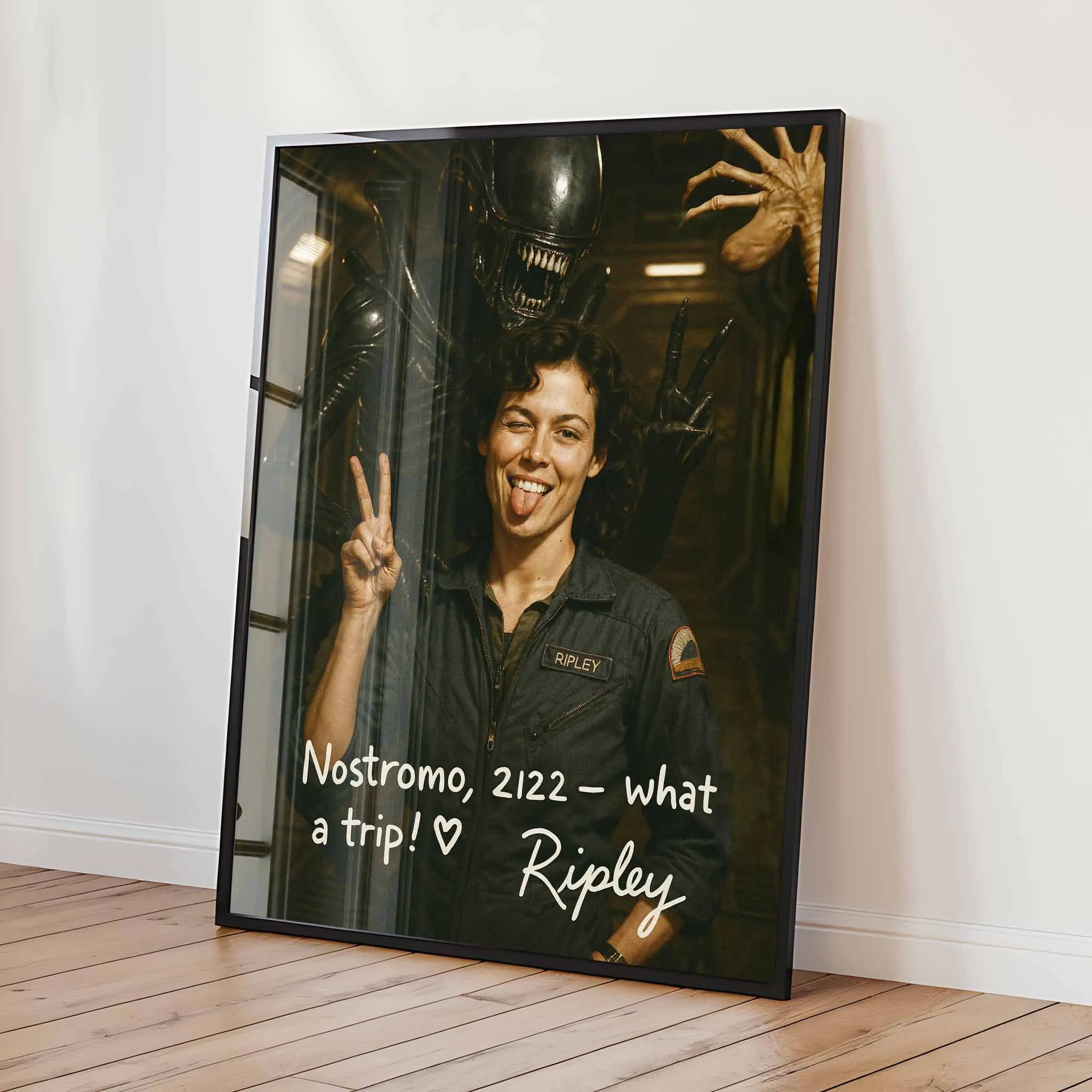 Artist Army Alien Nostromo What A Trip Poster 2