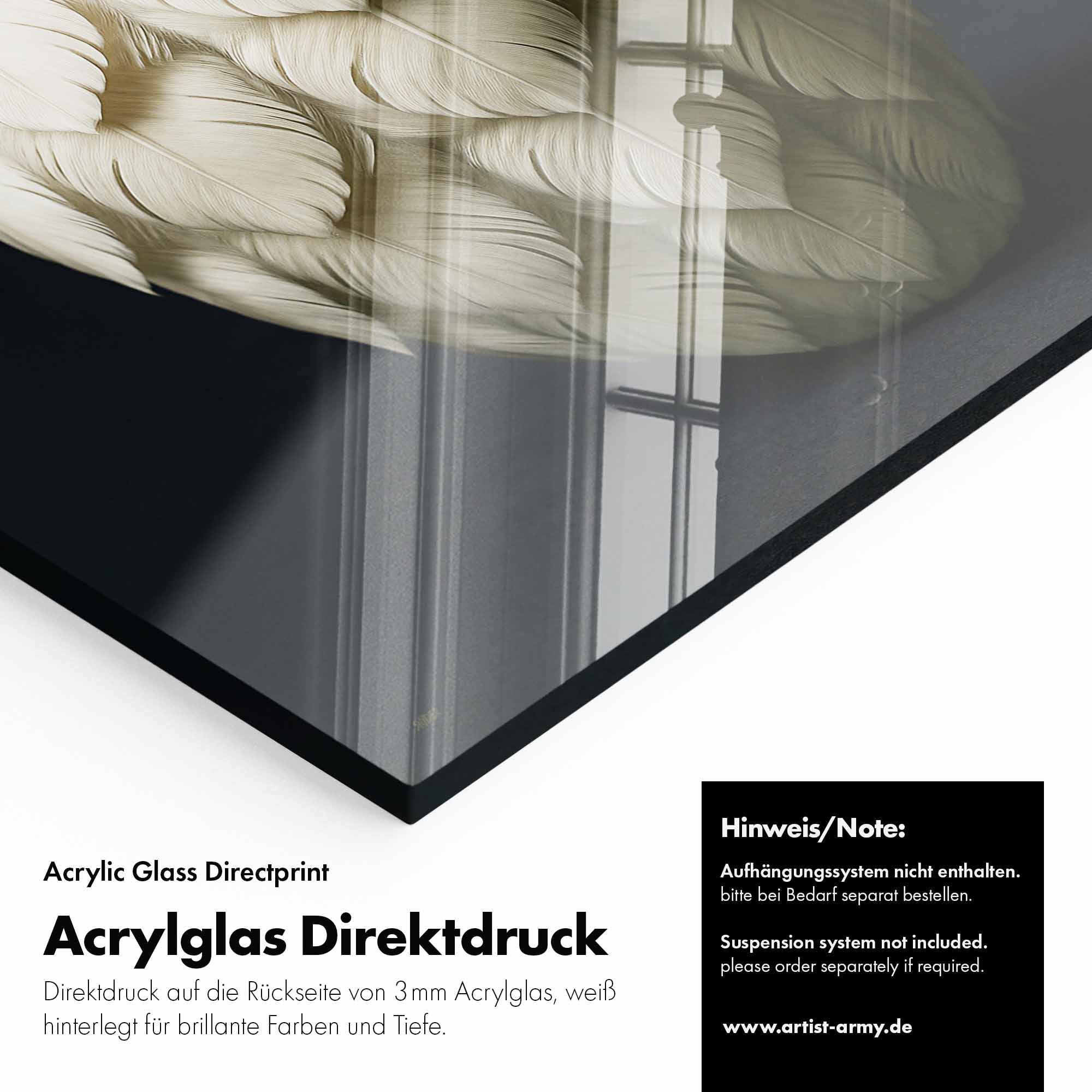 Artist Army Art Of Danger Acrylglasbild Detail