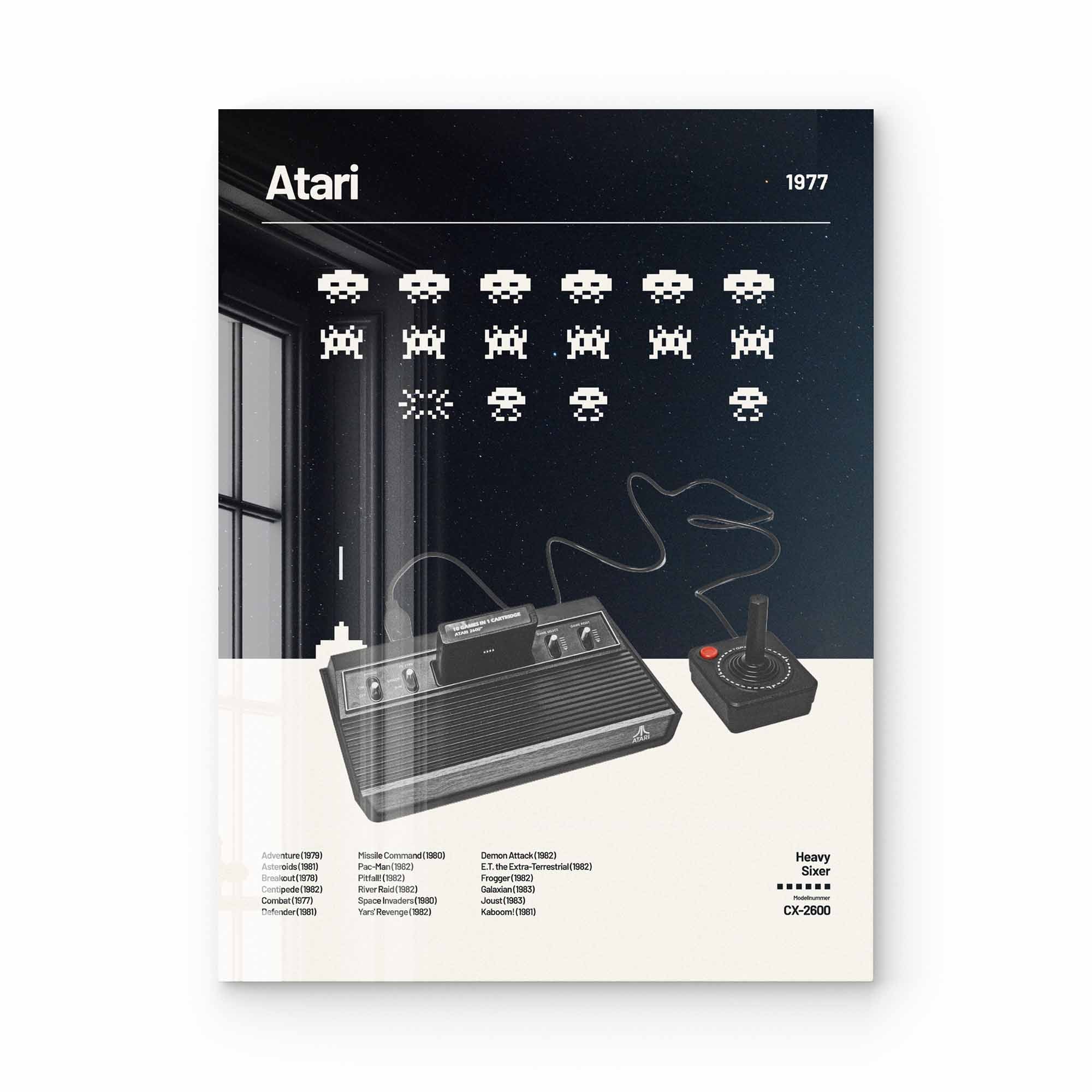Artist Army Atari Heavy Sixer Acrylglasbild 1