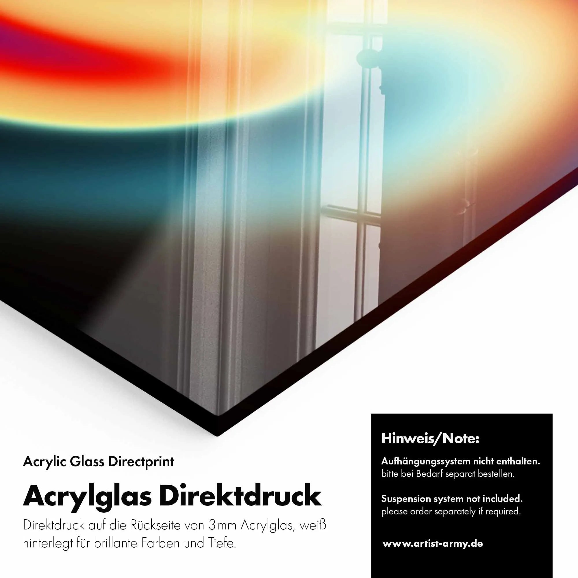 Artist Army Aura Acrylglasbild Detail