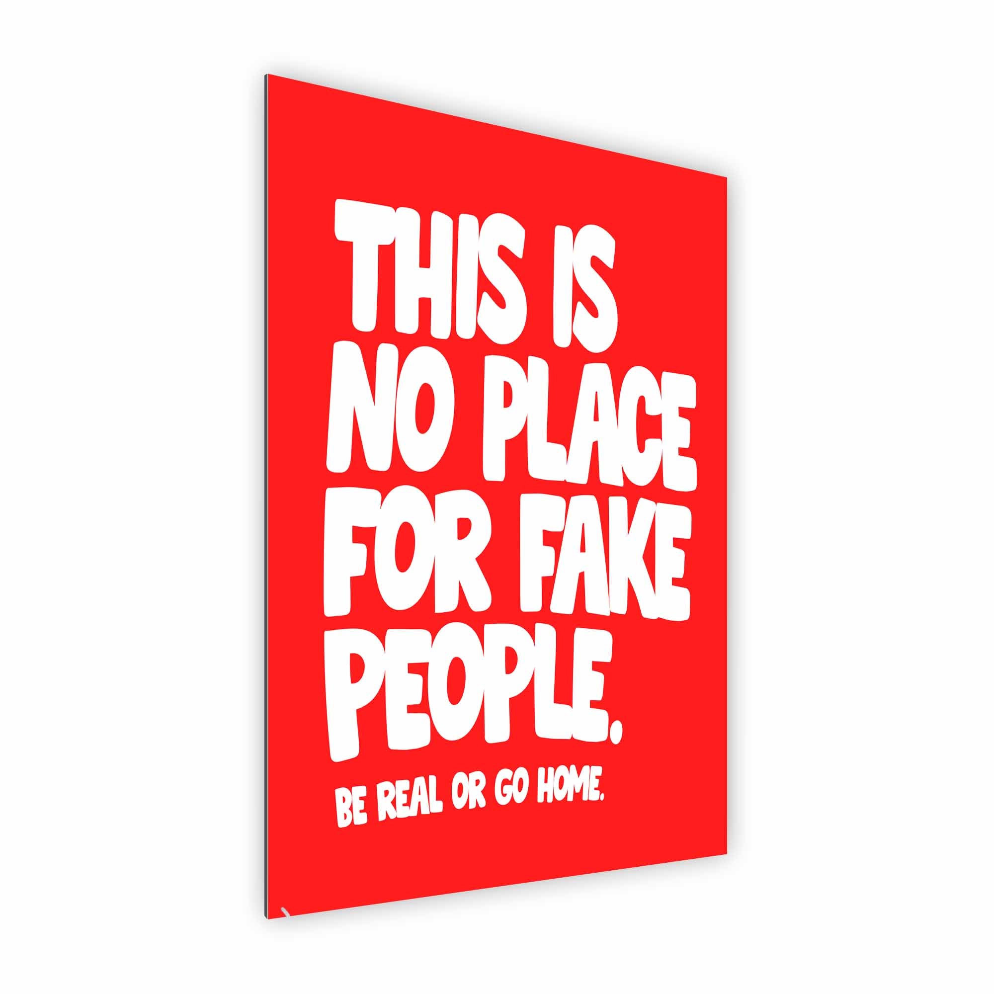 Artist Army Be Real Alu Dibond 2