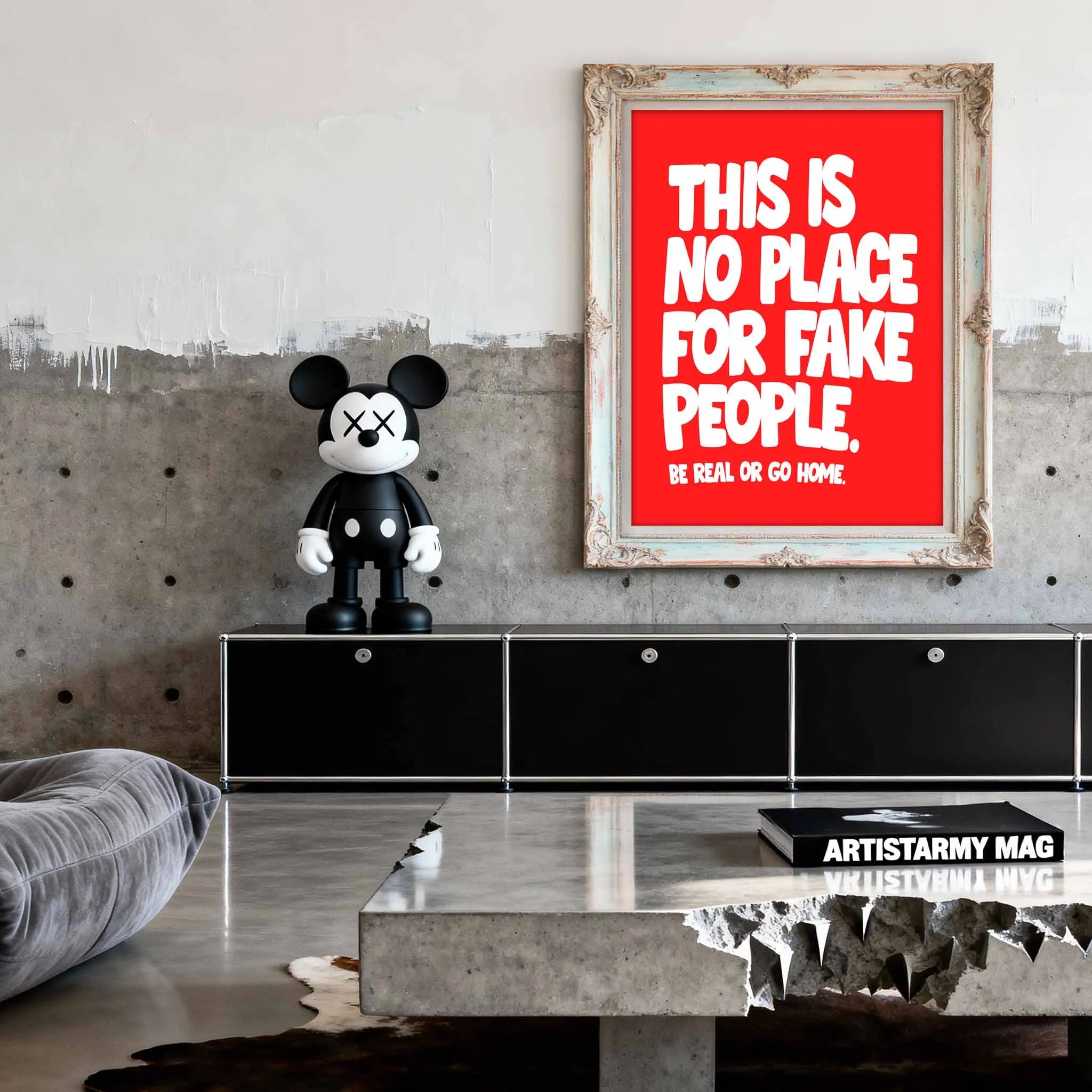 Artist Army Be Real Poster 3