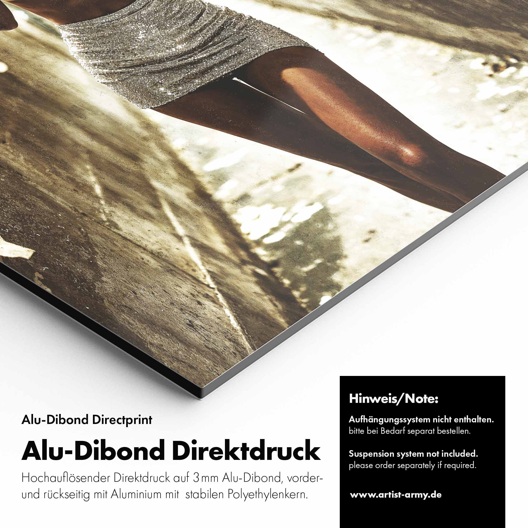 Artist Army Berlin Night Berghain Ready Alu Dibond Detail