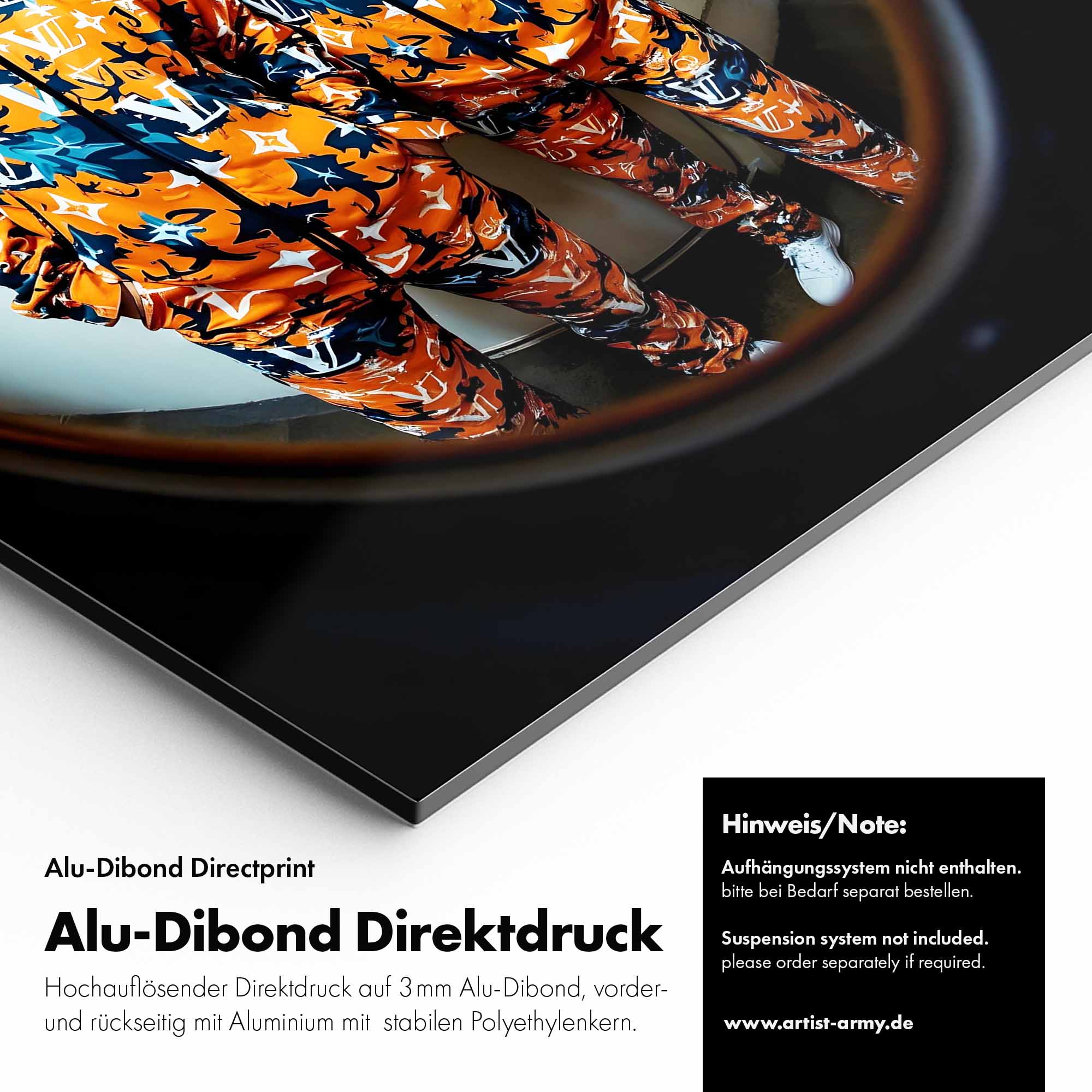 Artist Army Billionaire Bros Drip Edition Alu Dibond Detail