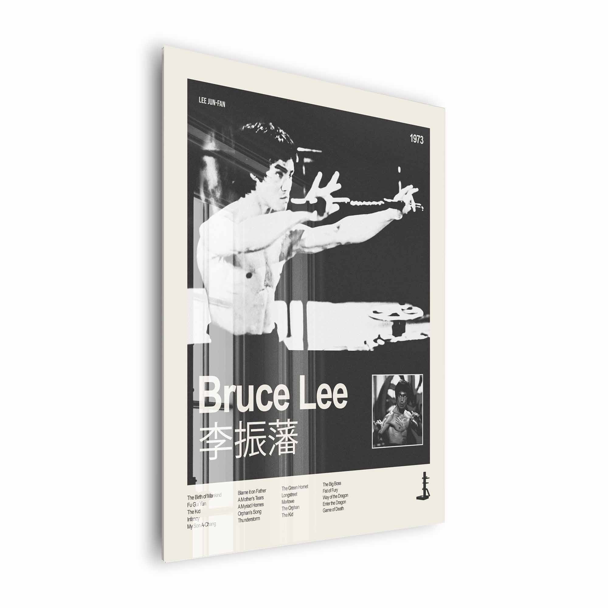 Artist Army Bruce Lee Acrylglasbild 2