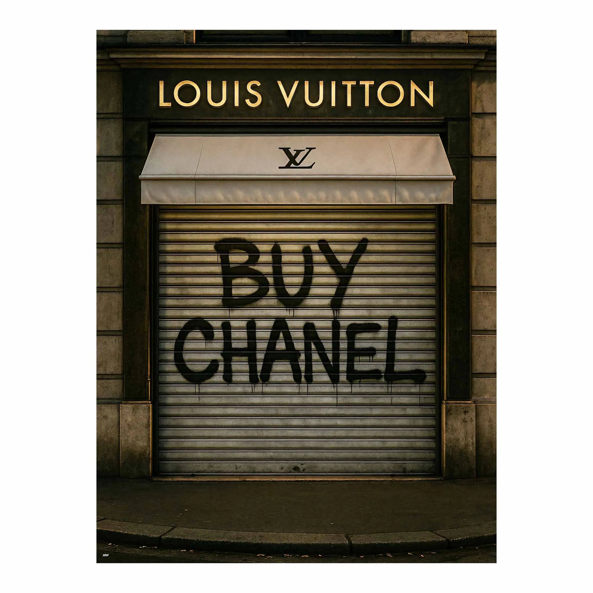 Artist Army Buy Chanel Poster 1
