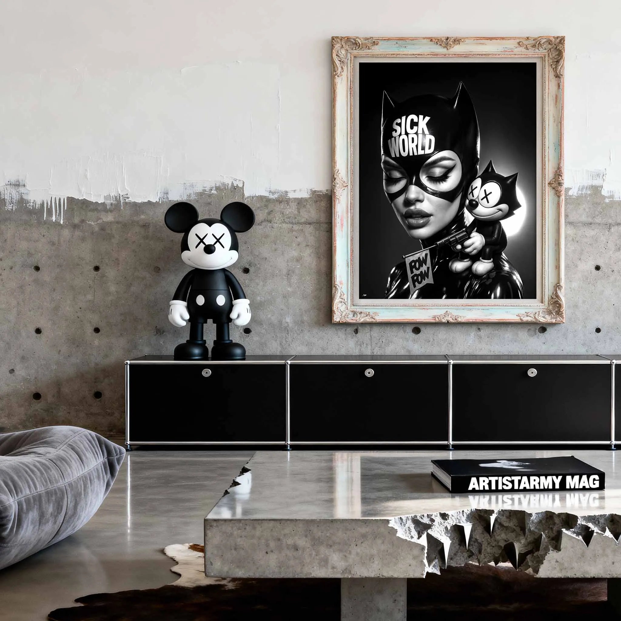 Artist Army Cat Cult Poster 3