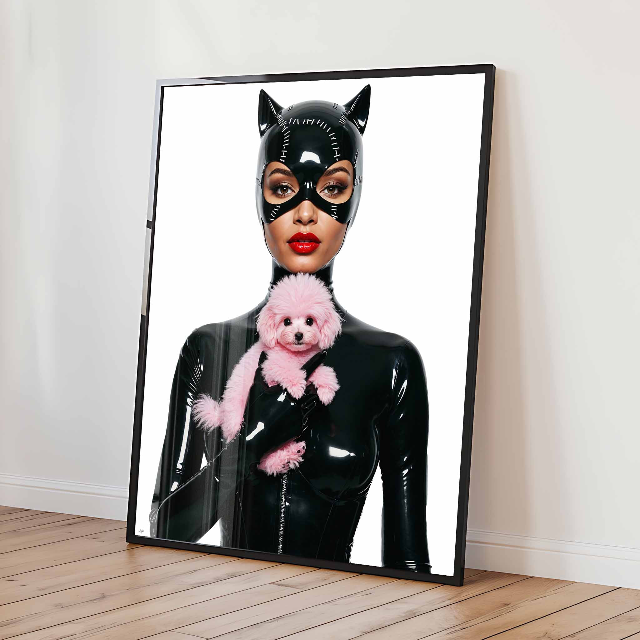 Catwomen Dope Poster Artwork