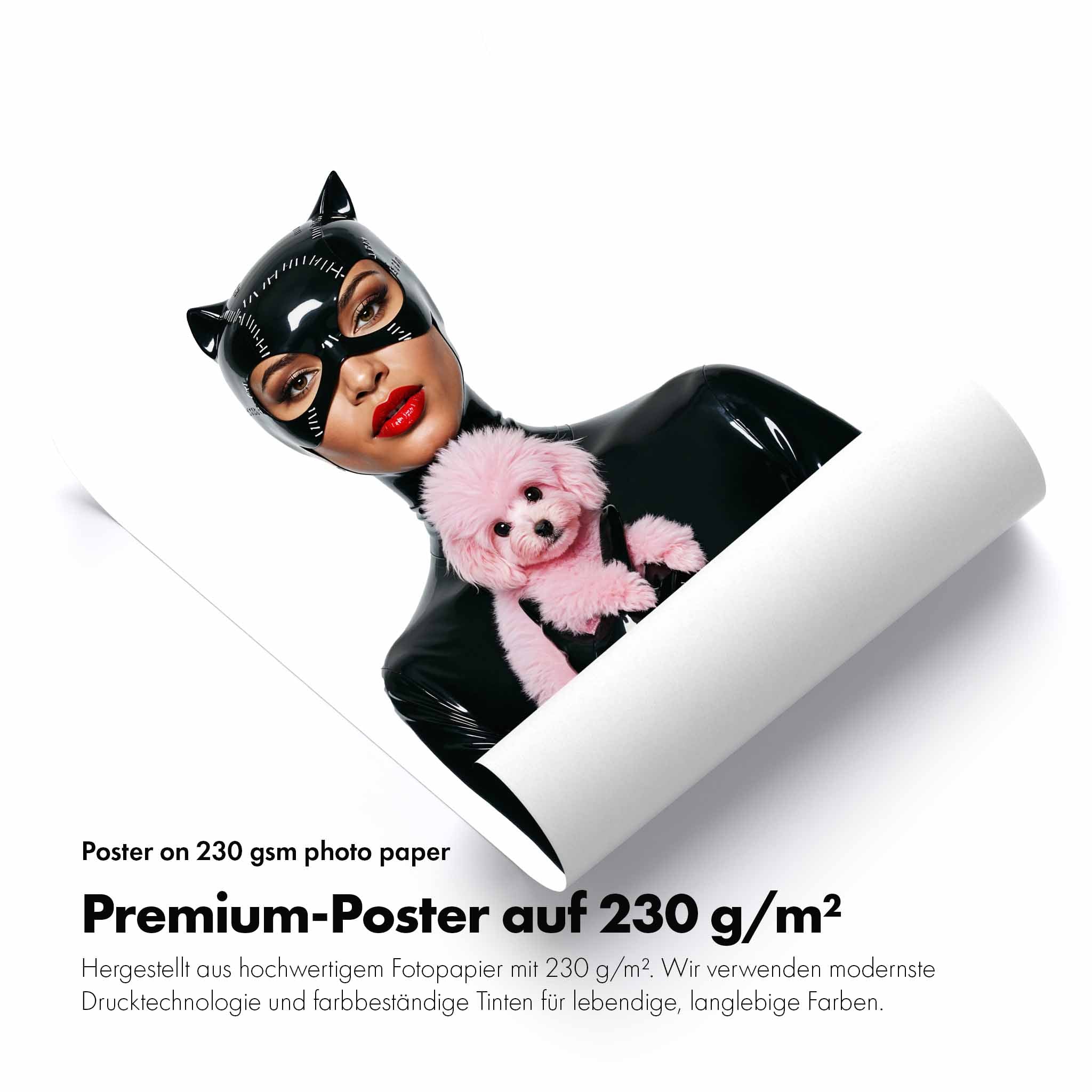 Catwomen Dope Poster Artwork