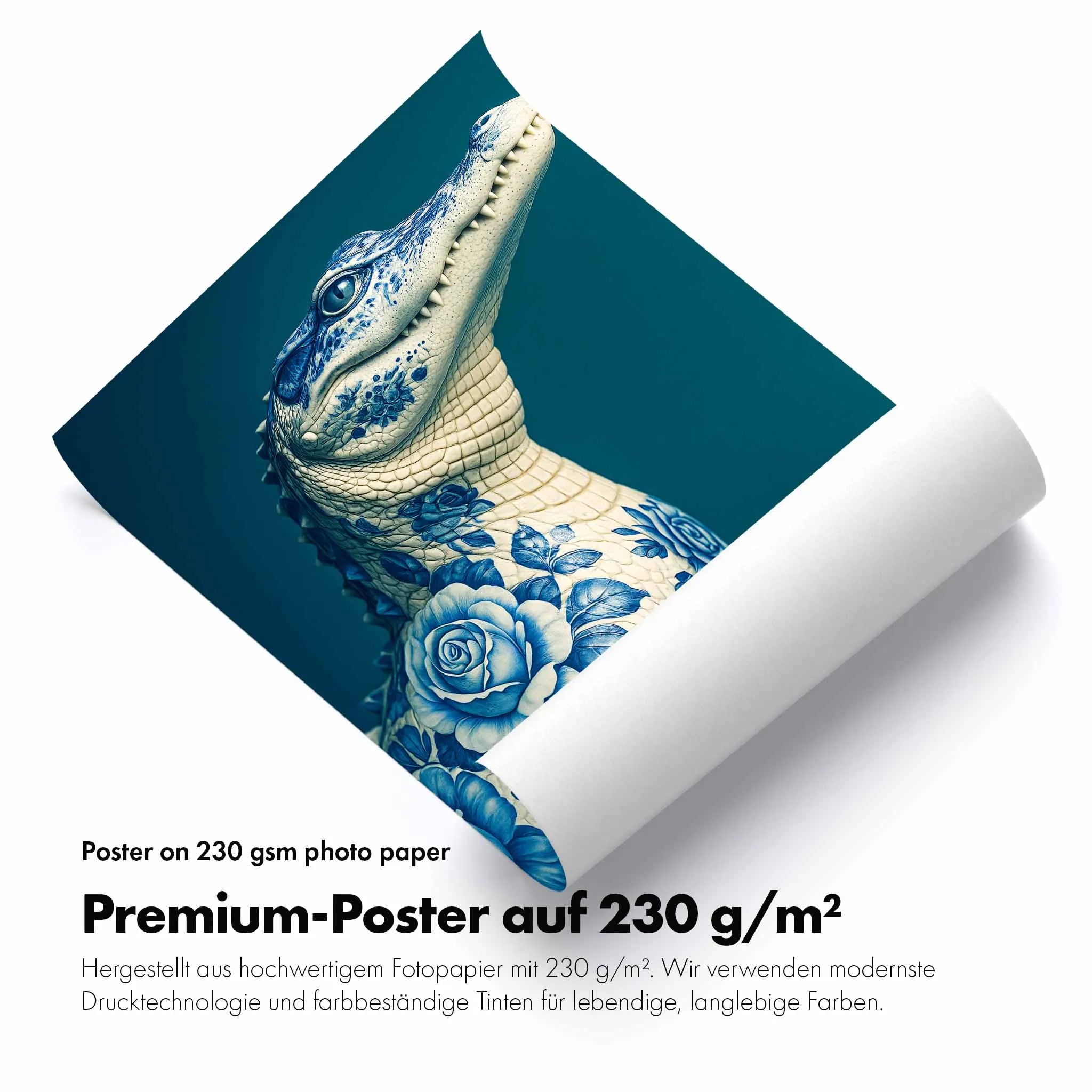 Artist Army China Croc Poster 4