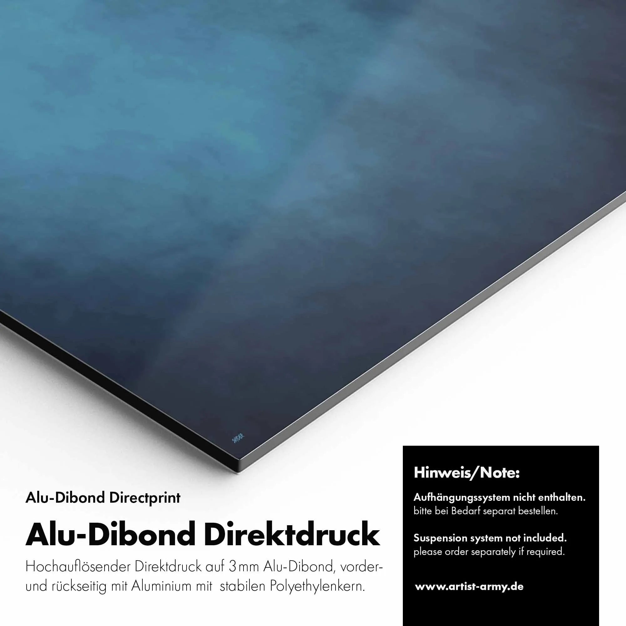 Artist Army Cloud Aight Alu Dibond Detail