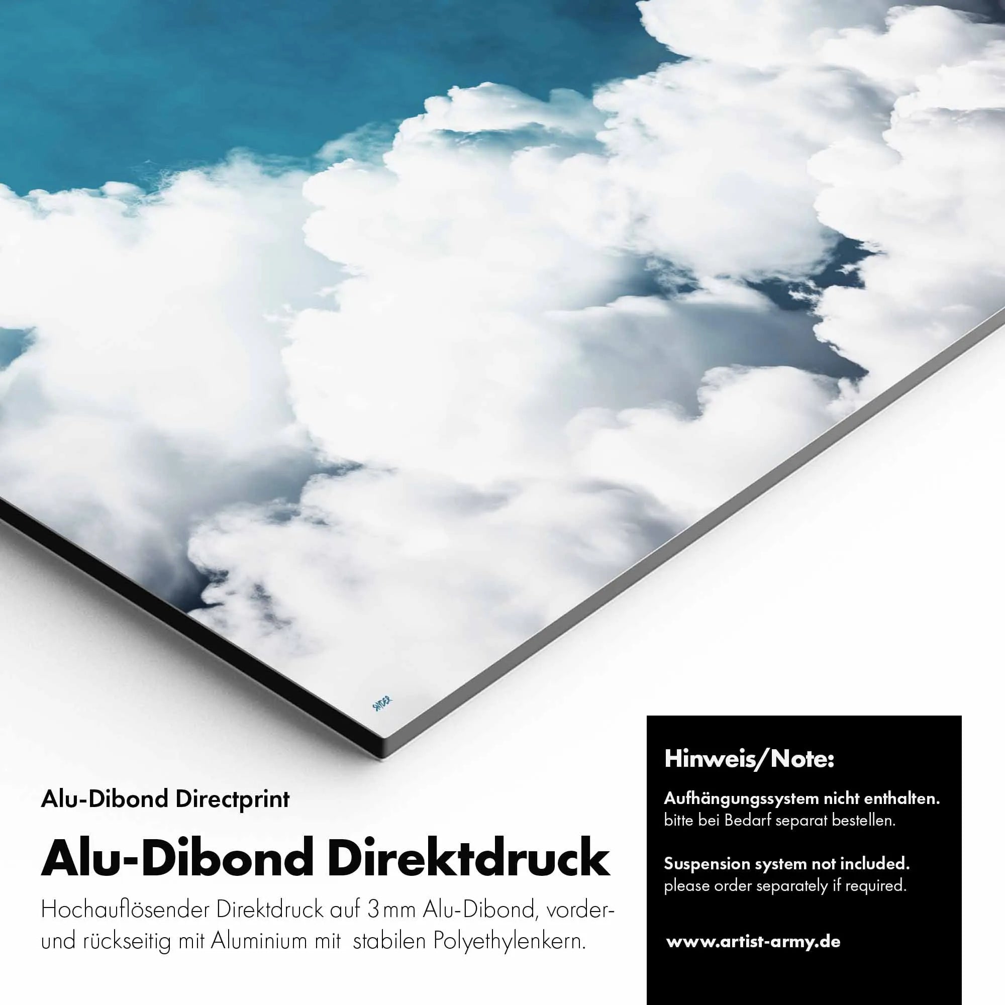 Artist Army Cloud Nine Alu Dibond Detail