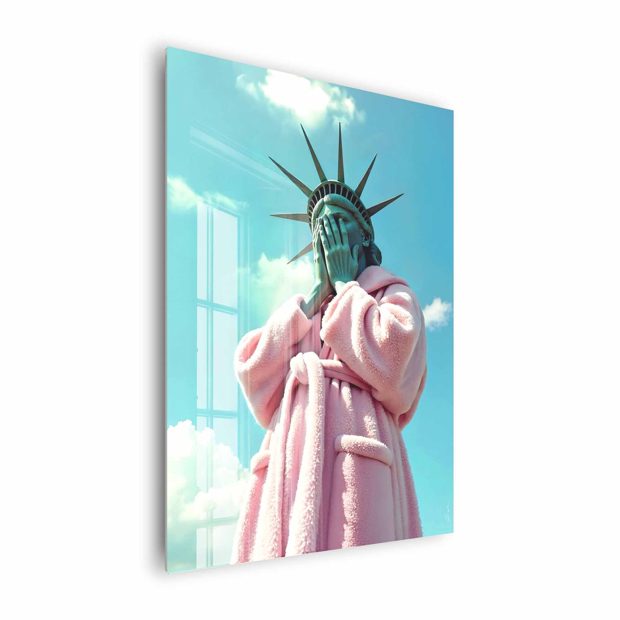 Artist Army Confused Liberty Acrylglasbild 2