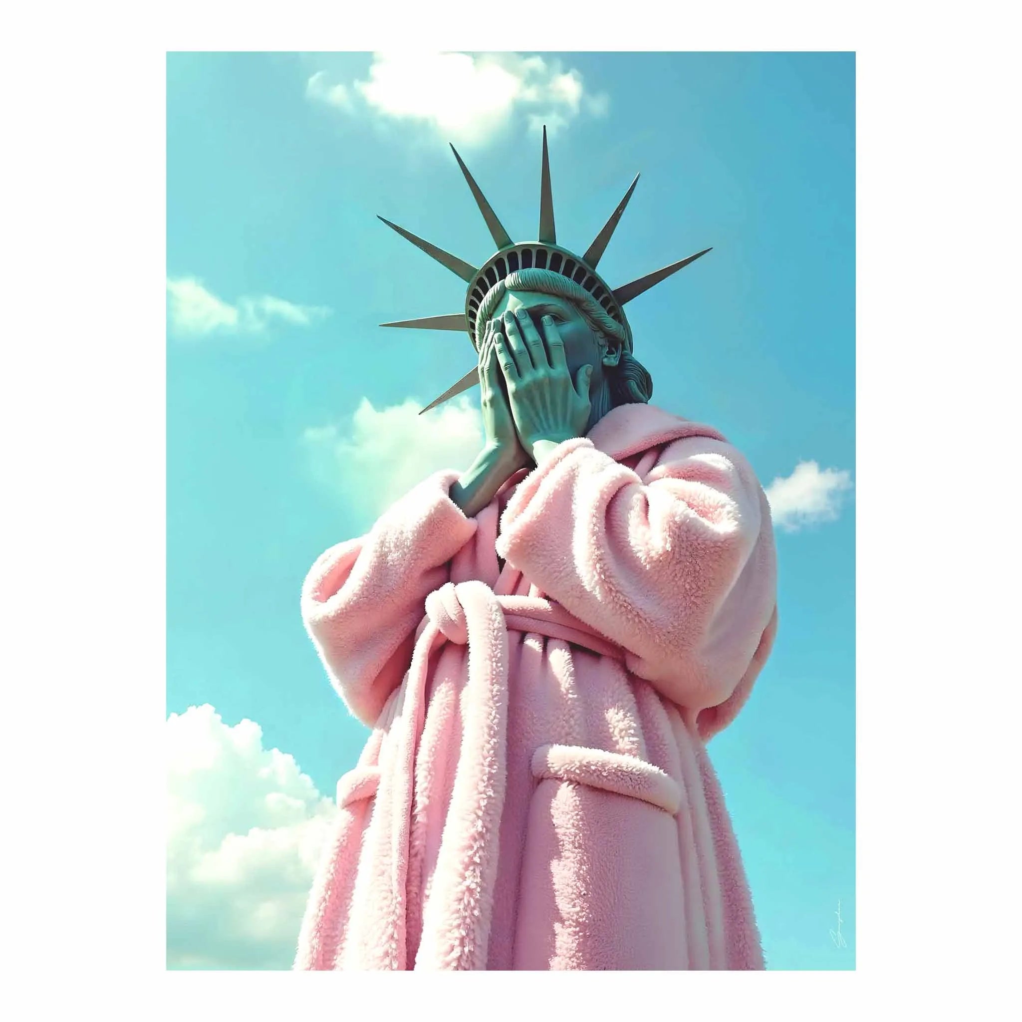 Artist Army Confused Liberty Poster 1