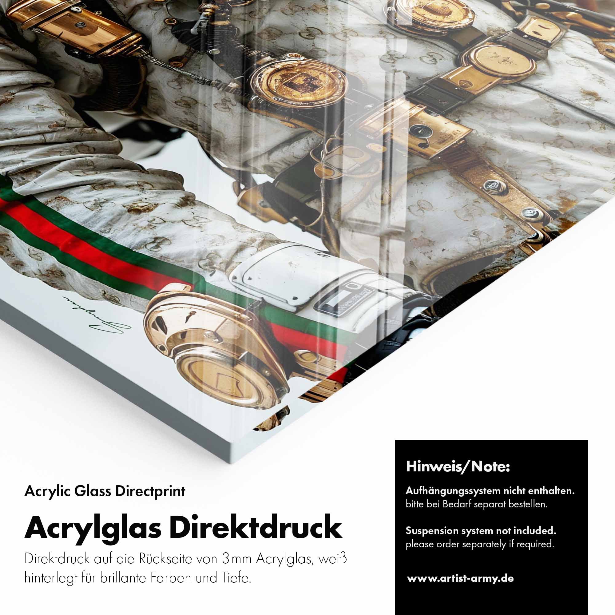 Artist Army Cosmic Couture Acrylglasbild Detail