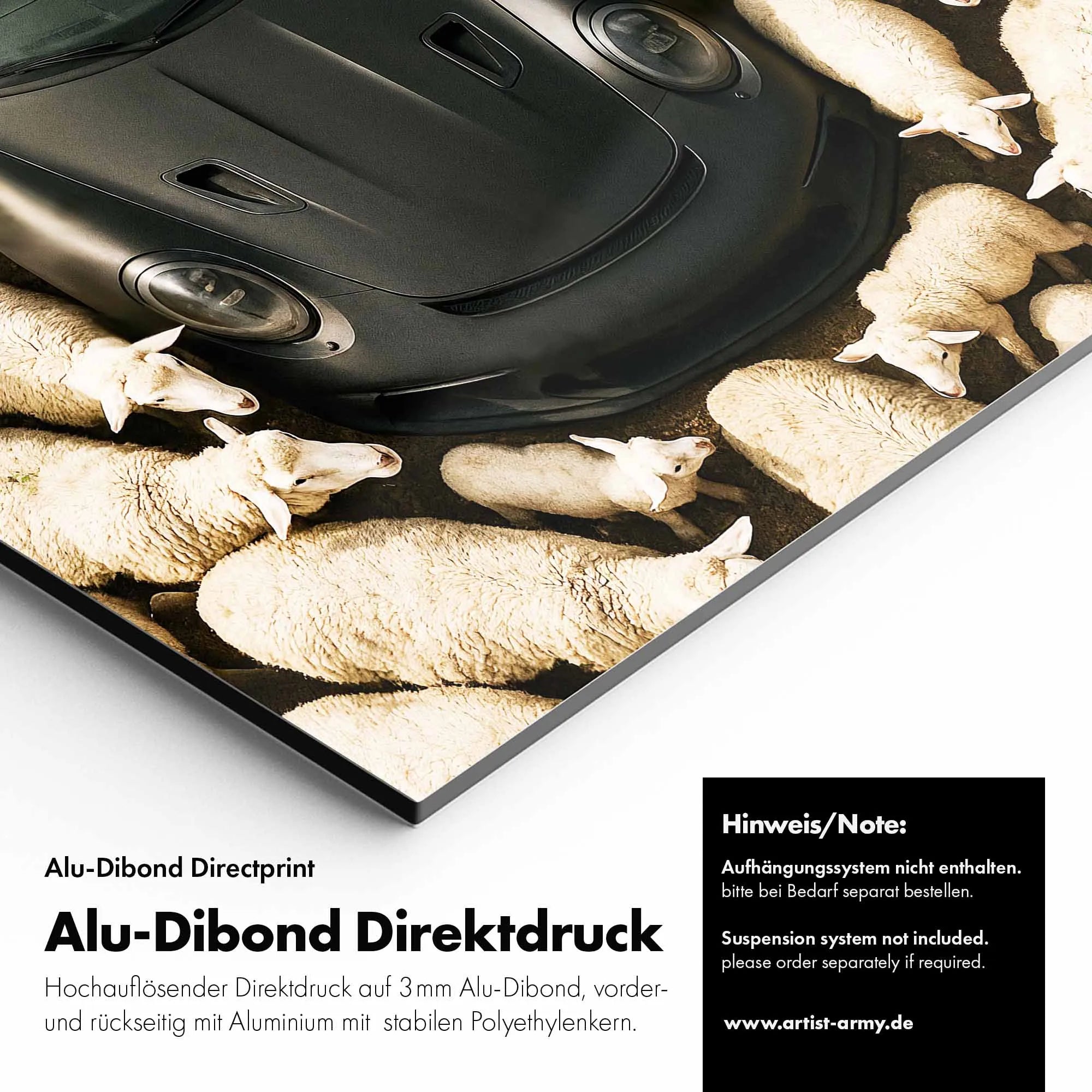 Artist Army Der Stoerenfried Alu Dibond Detail