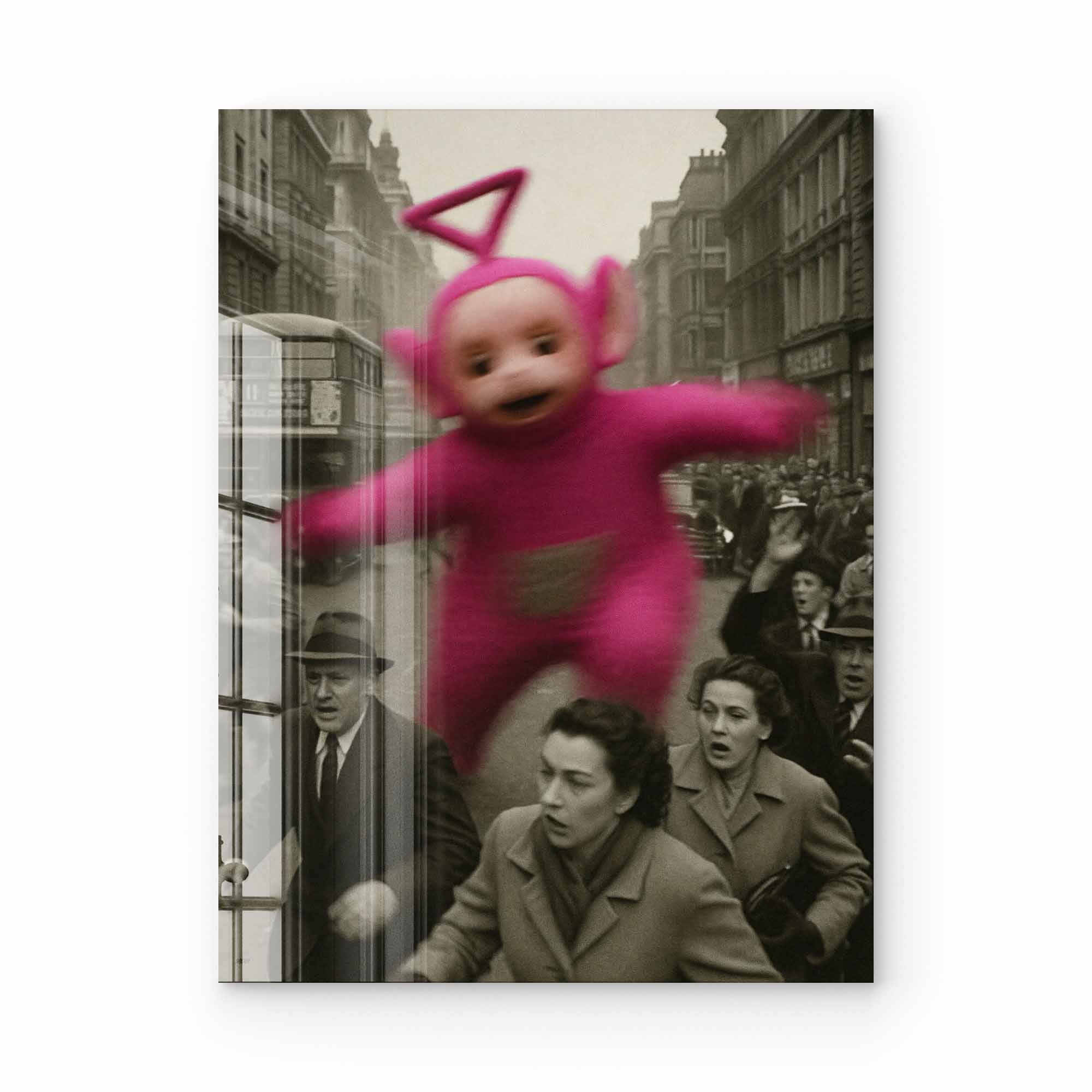 Artist Army Escape From Tinky Winky Acrylglasbild 1