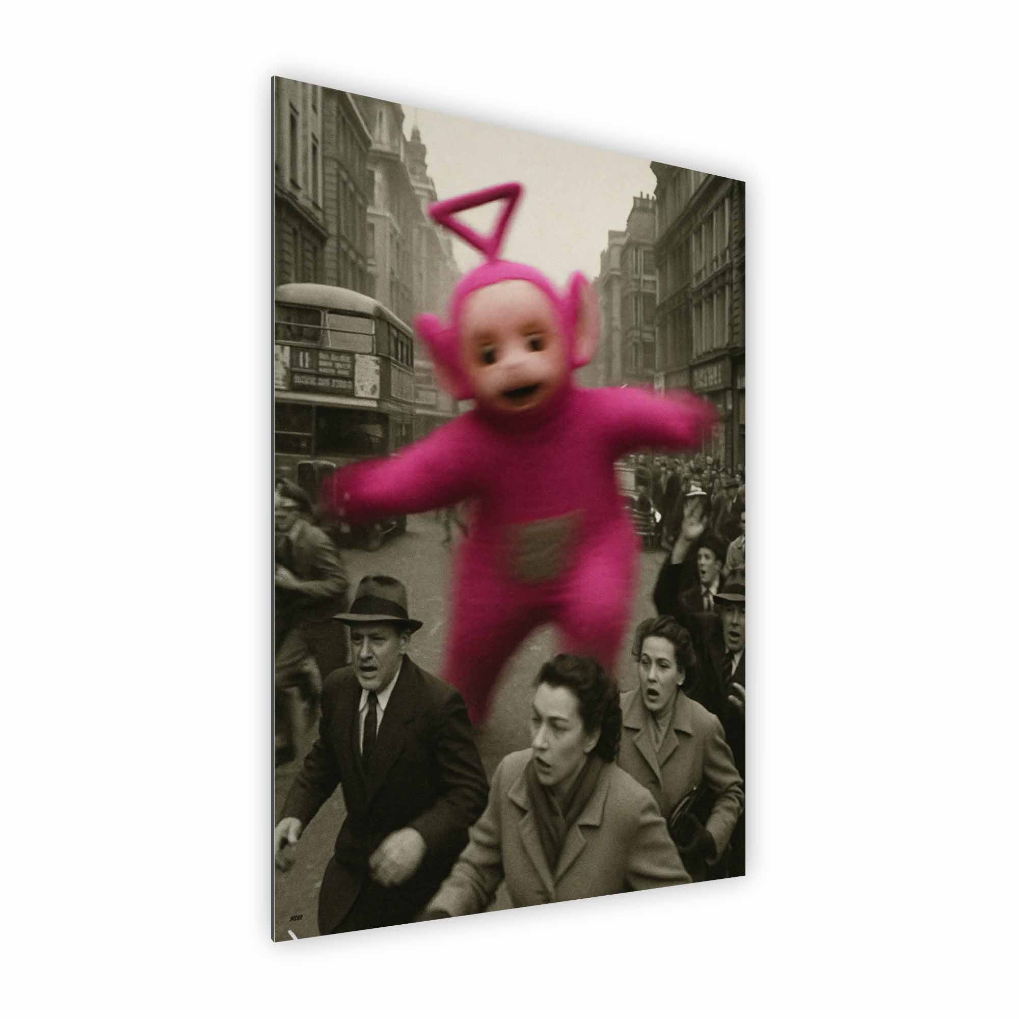 Artist Army Escape From Tinky Winky Alu Dibond 2