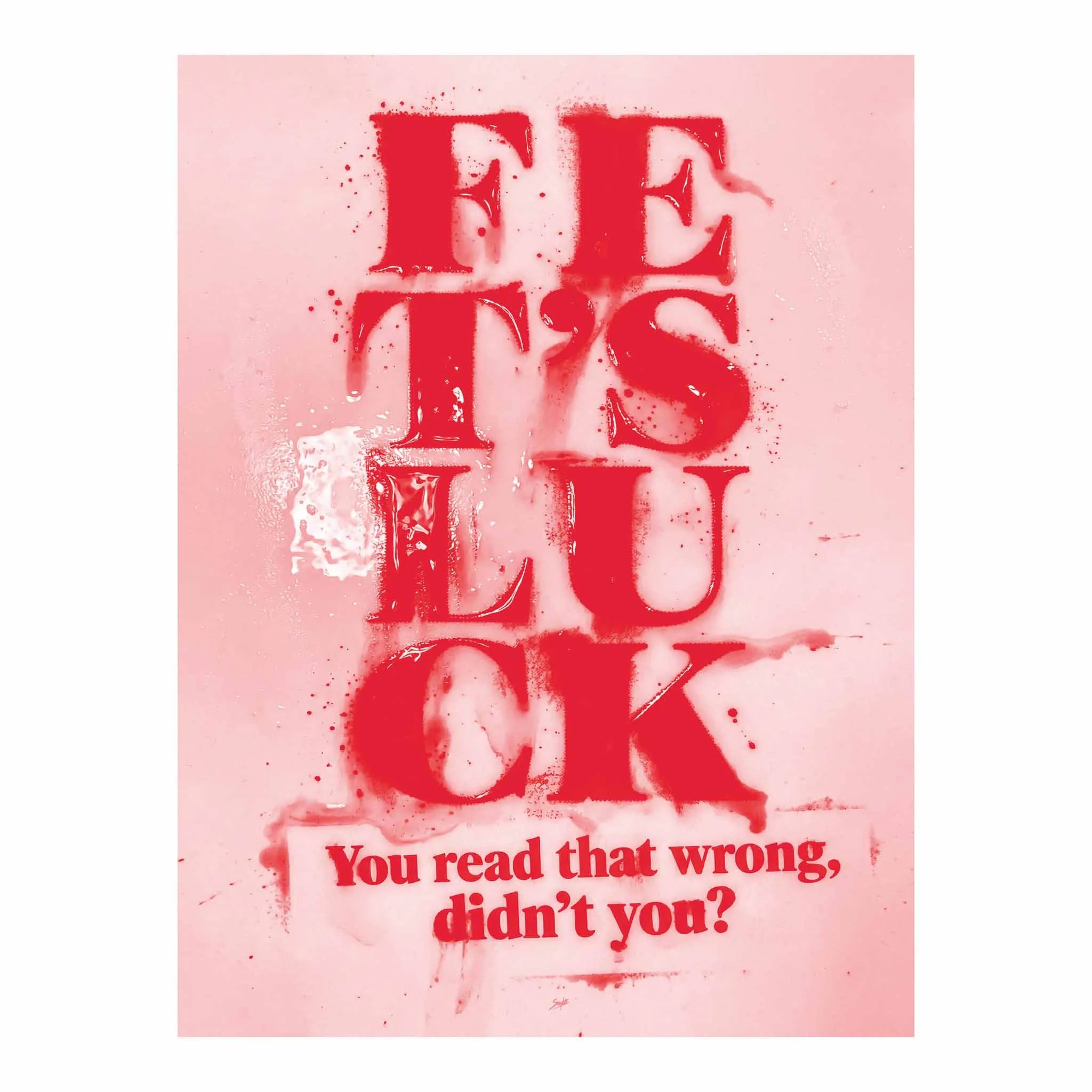 Artist Army Fets Luck Poster 1