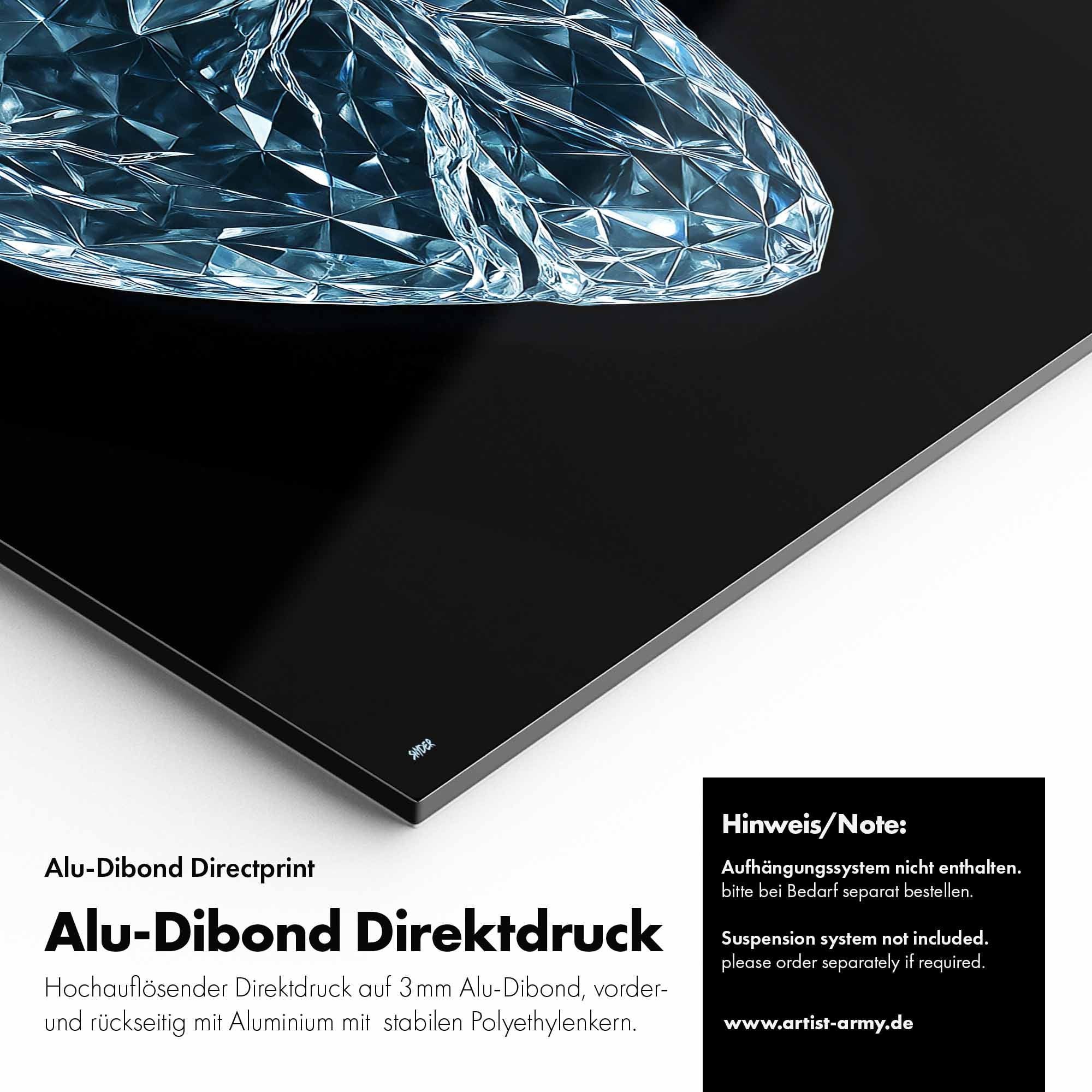 Artist Army Frozen Feelings Alu Dibond Detail