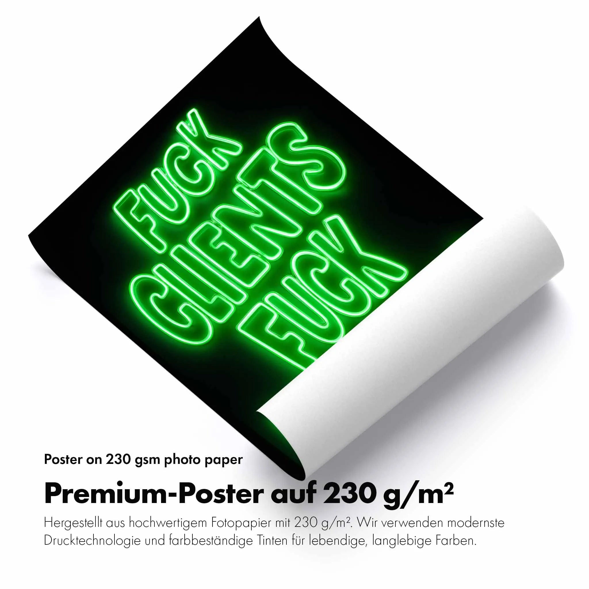 Artist Army Fuck Clients Fuck Deadlines Poster 4