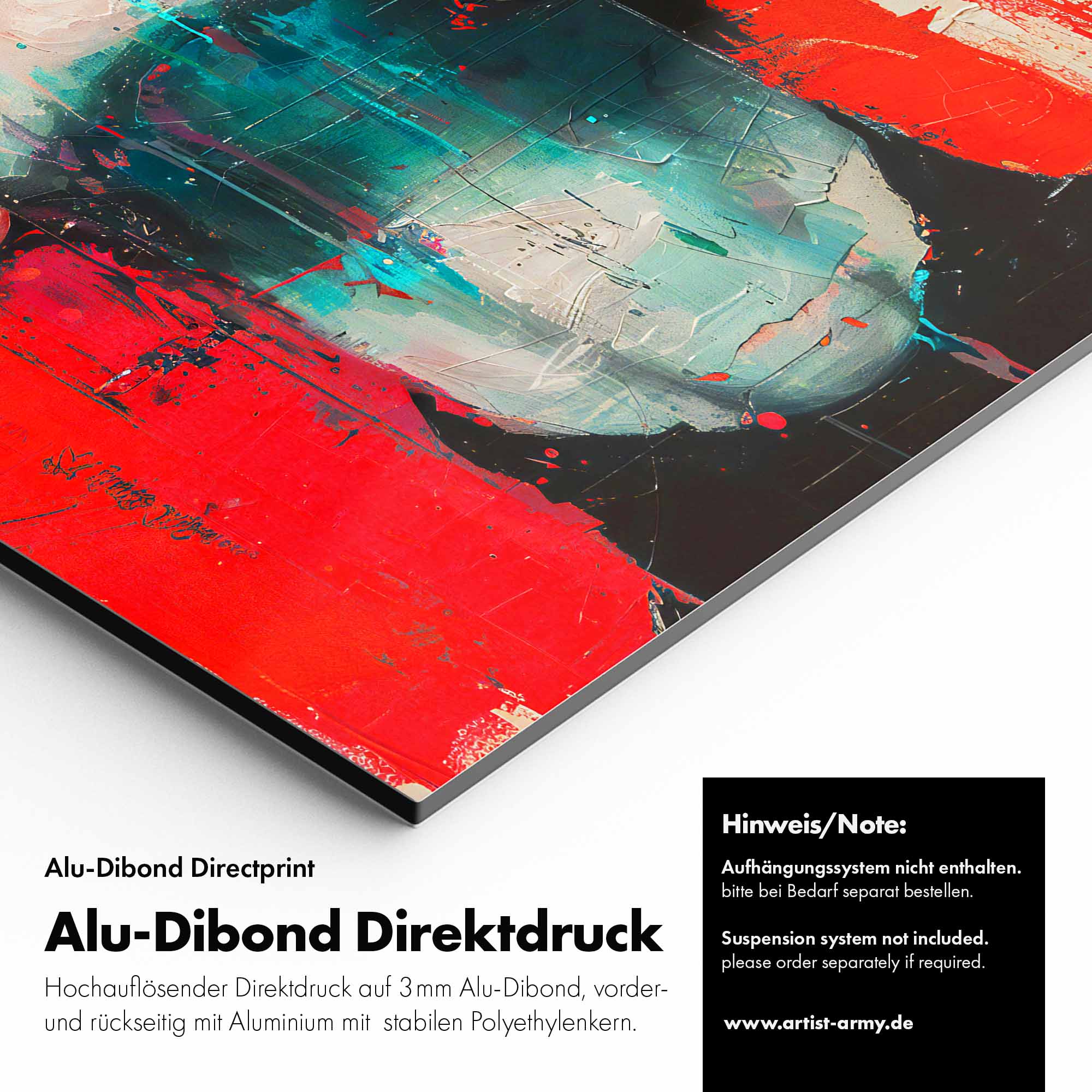 Artist Army Hope Alu Dibond Detail