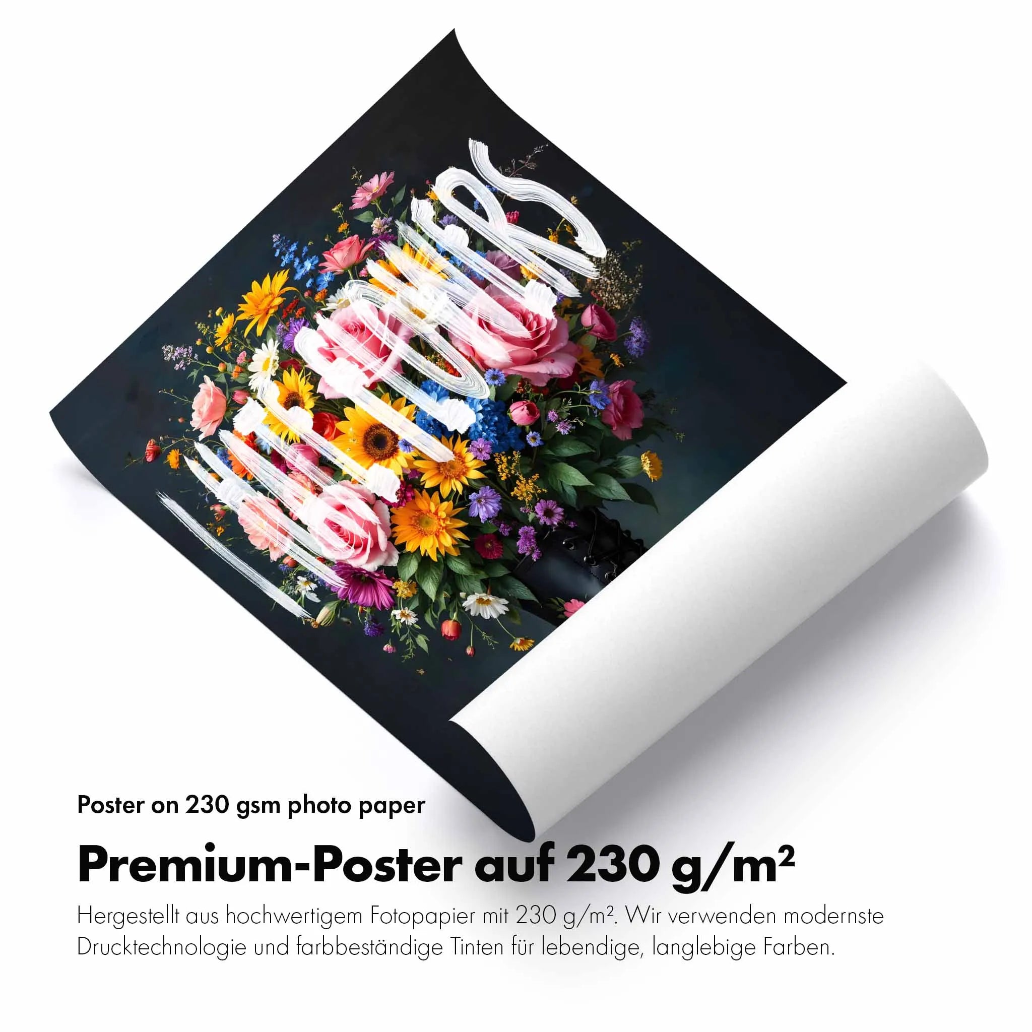 Artist Army I Hate Flowers Poster 4