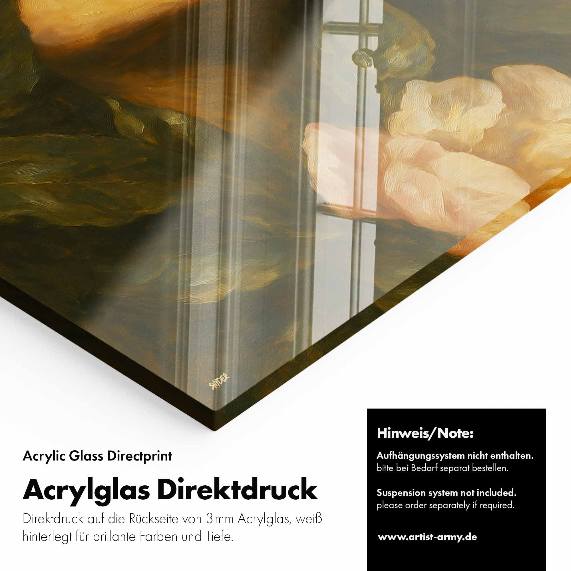 Artist Army In Full Bloom Acrylglasbild Detail