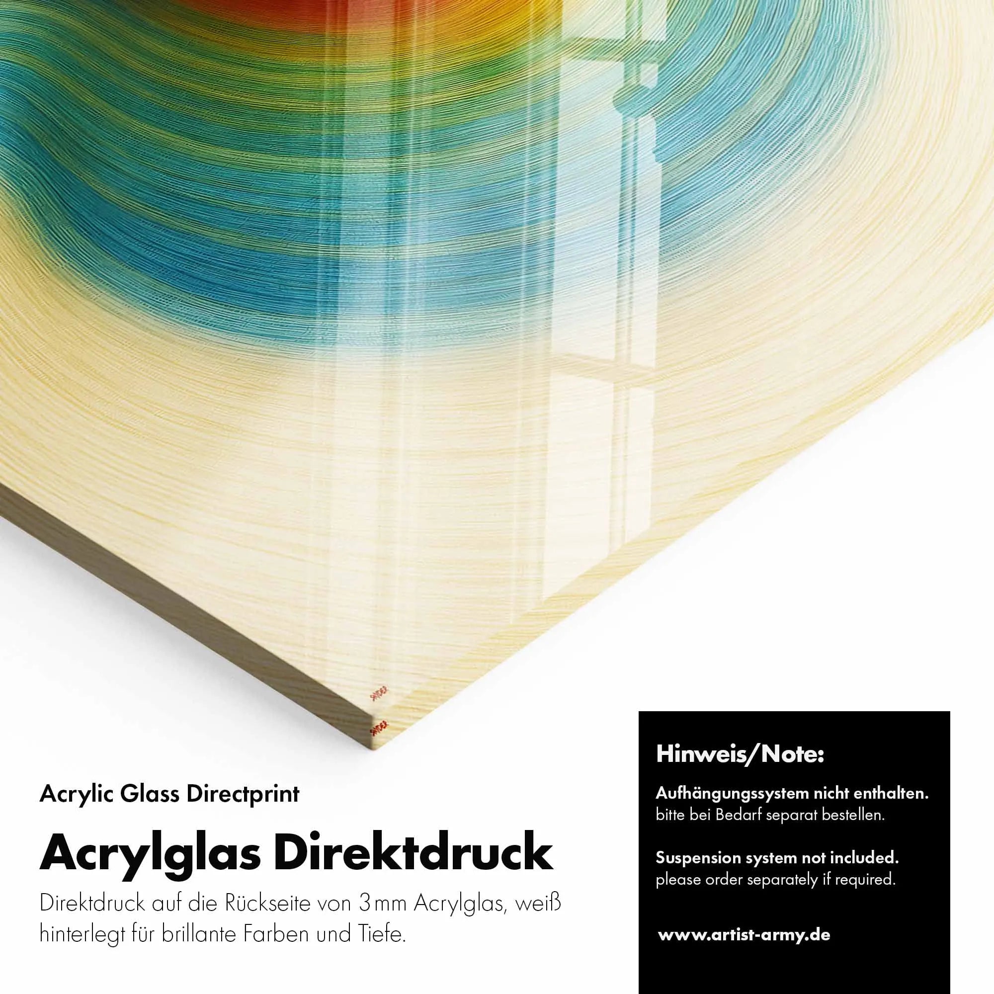 Artist Army Inner Core Acrylglasbild Detail