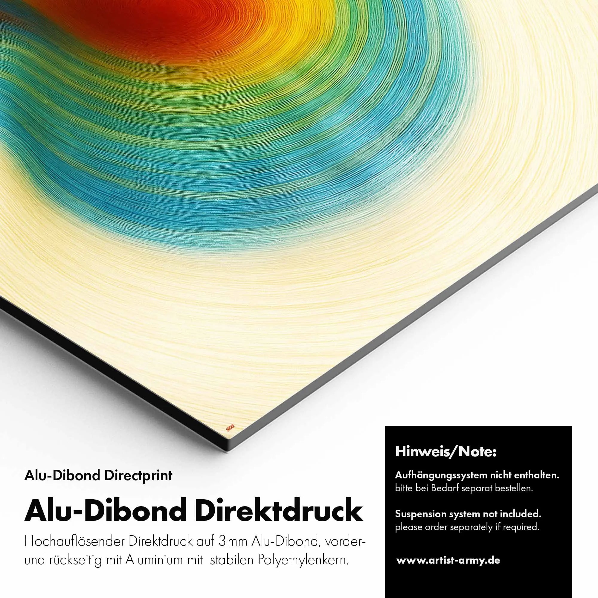 Artist Army Inner Core Alu Dibond Detail