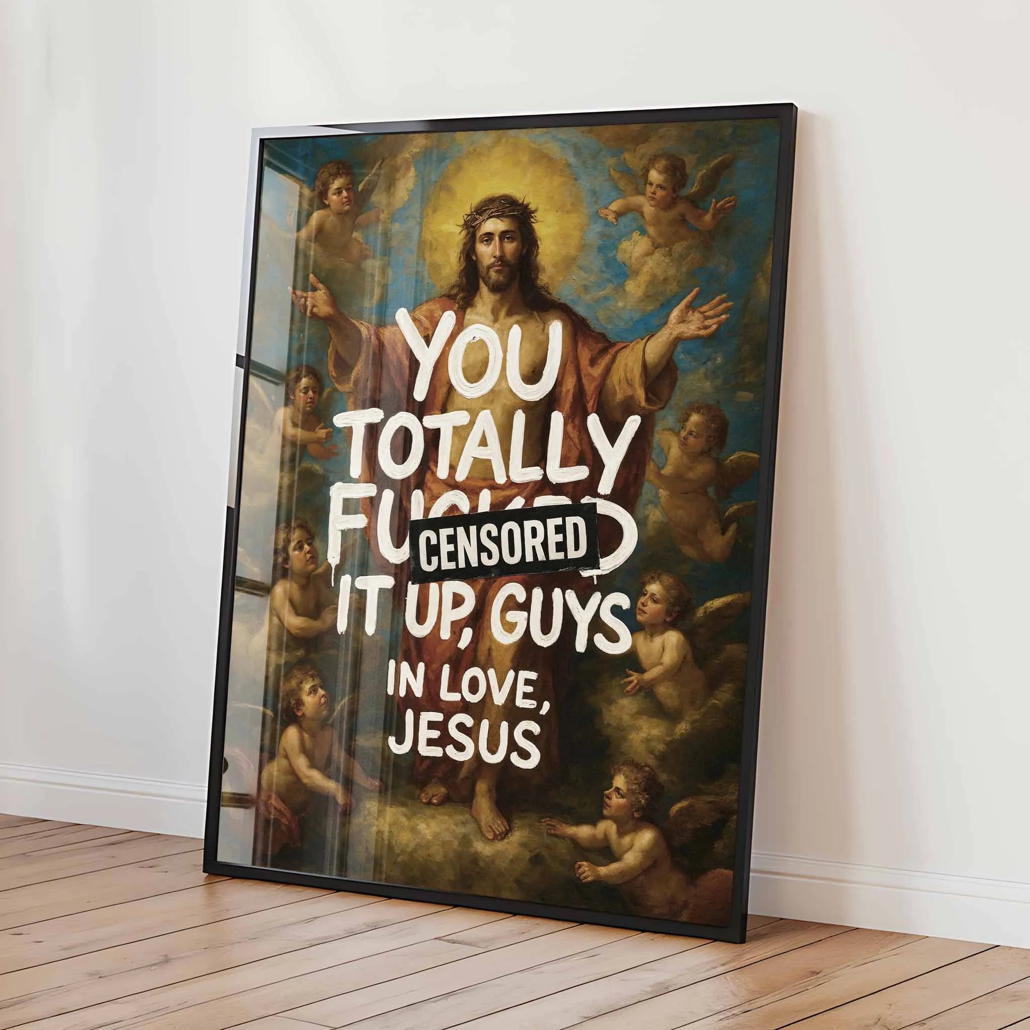 Artist Army Jesus Says Poster 2
