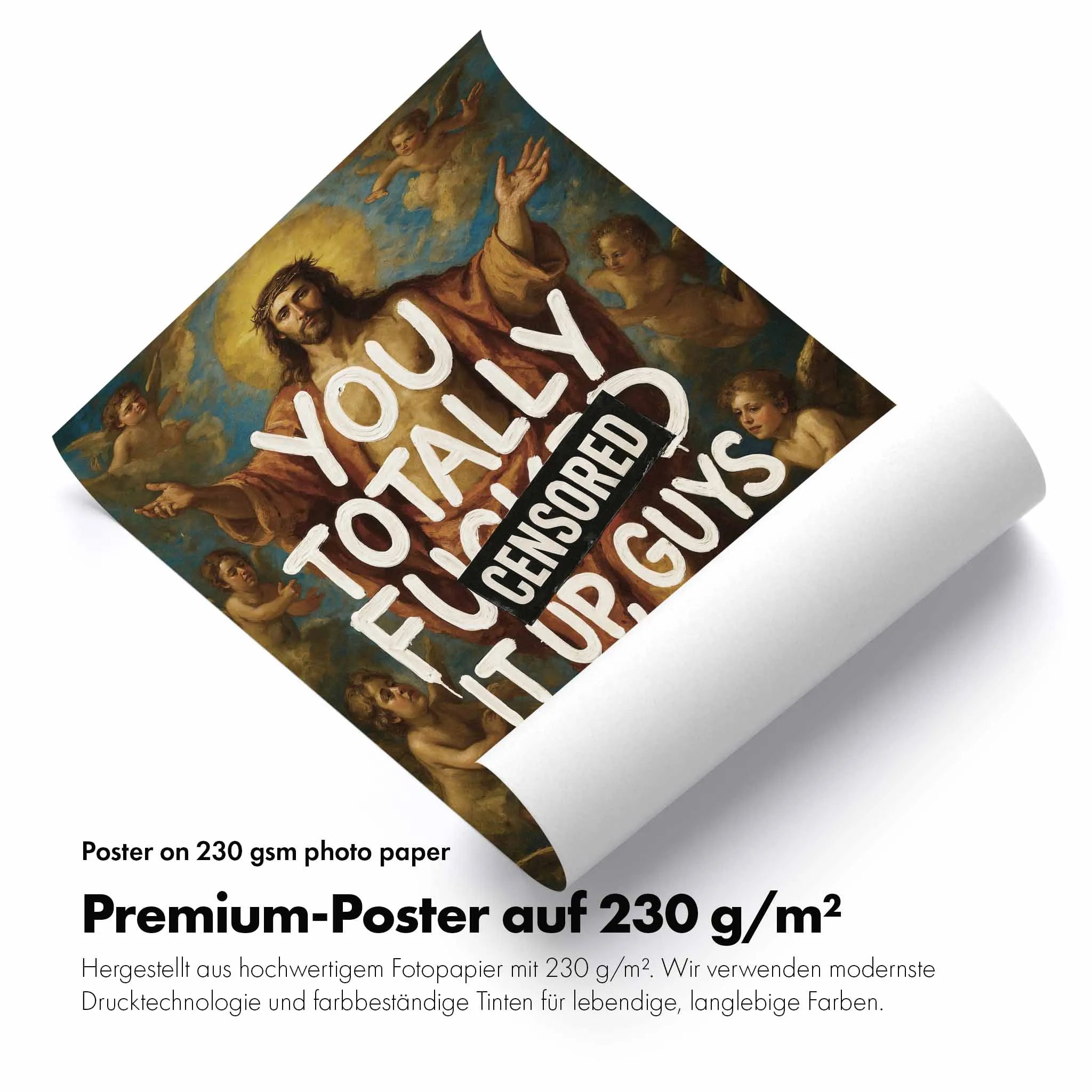 Artist Army Jesus Says Poster 4