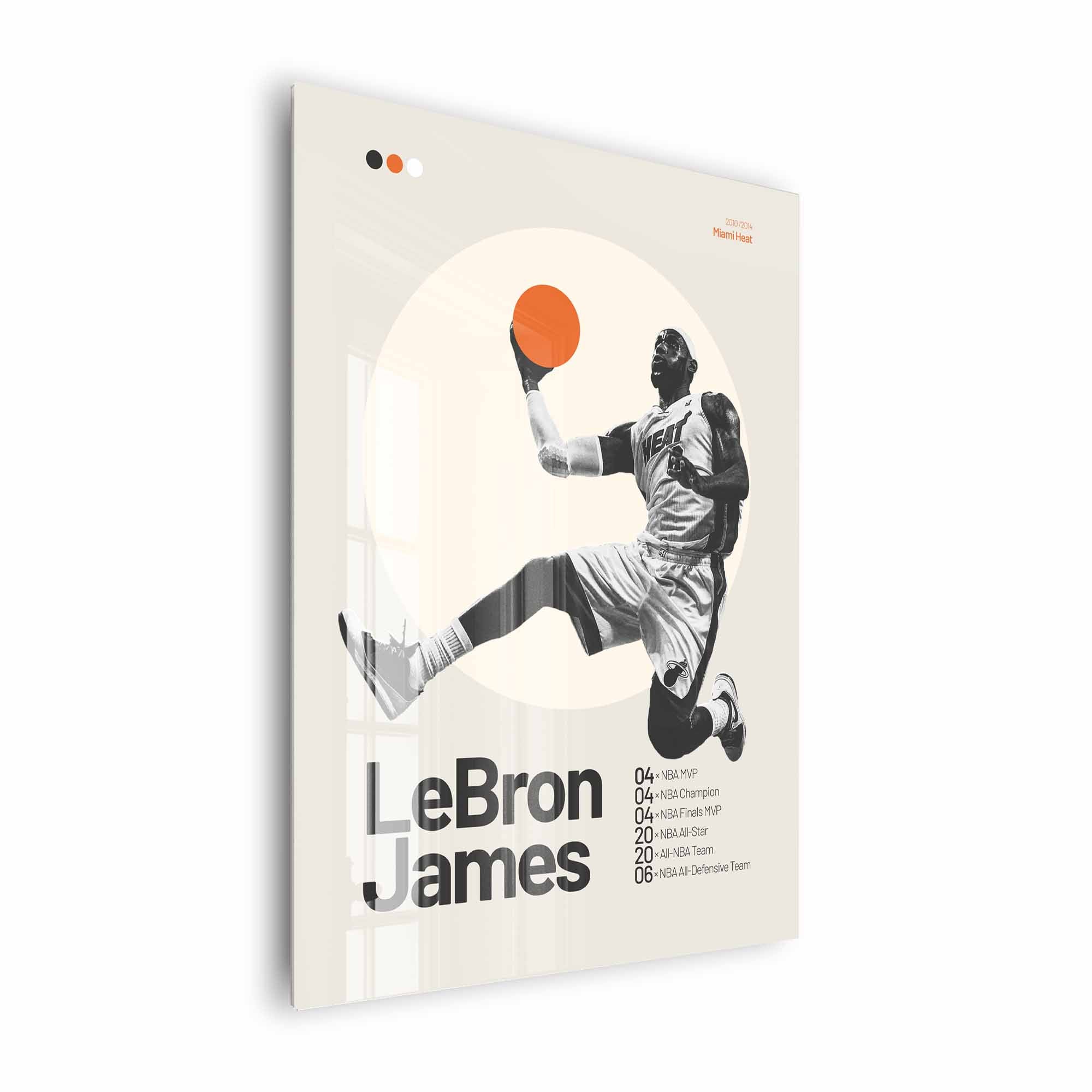 Artist Army Lebron James Acrylglasbild 2