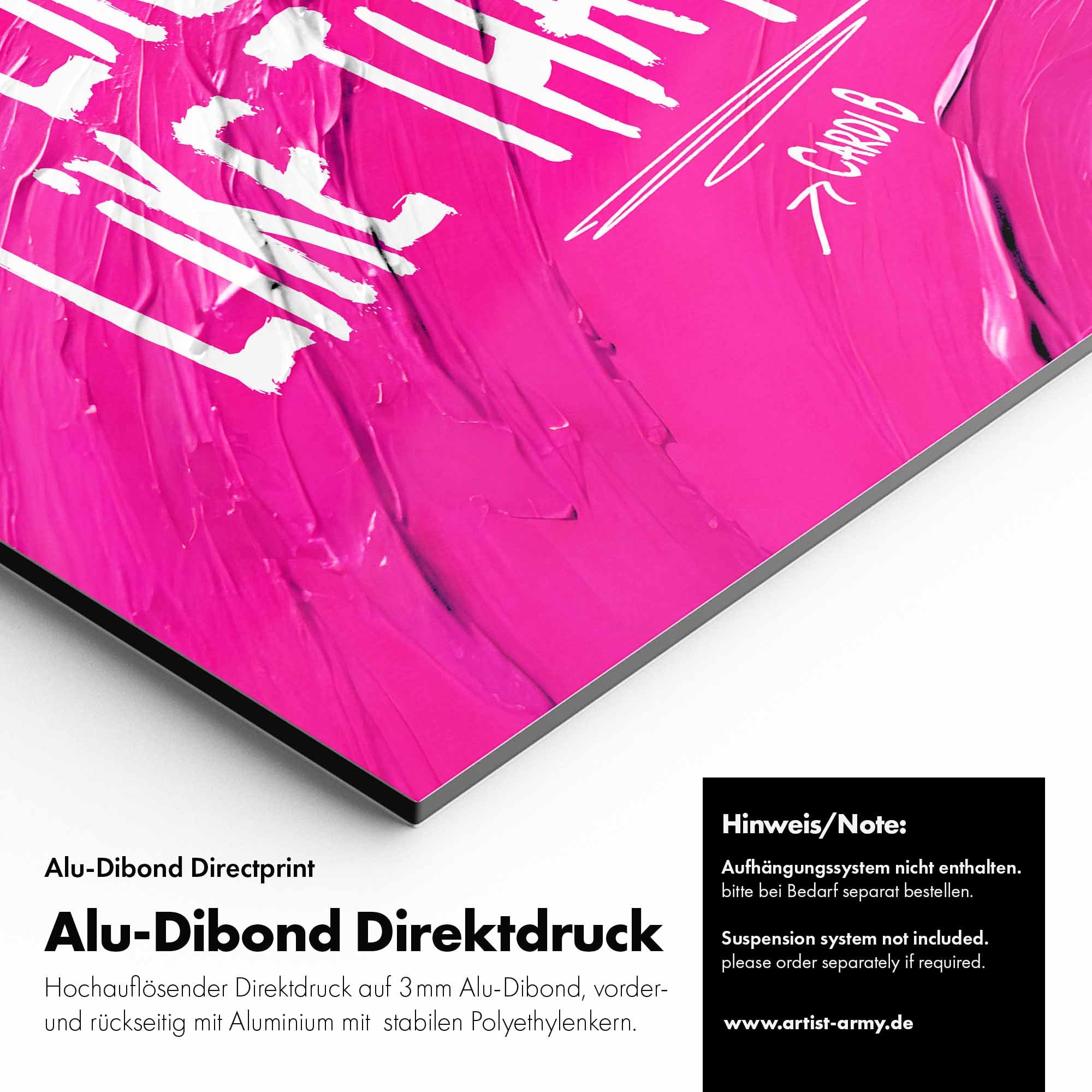Artist Army Like That Alu Dibond Detail
