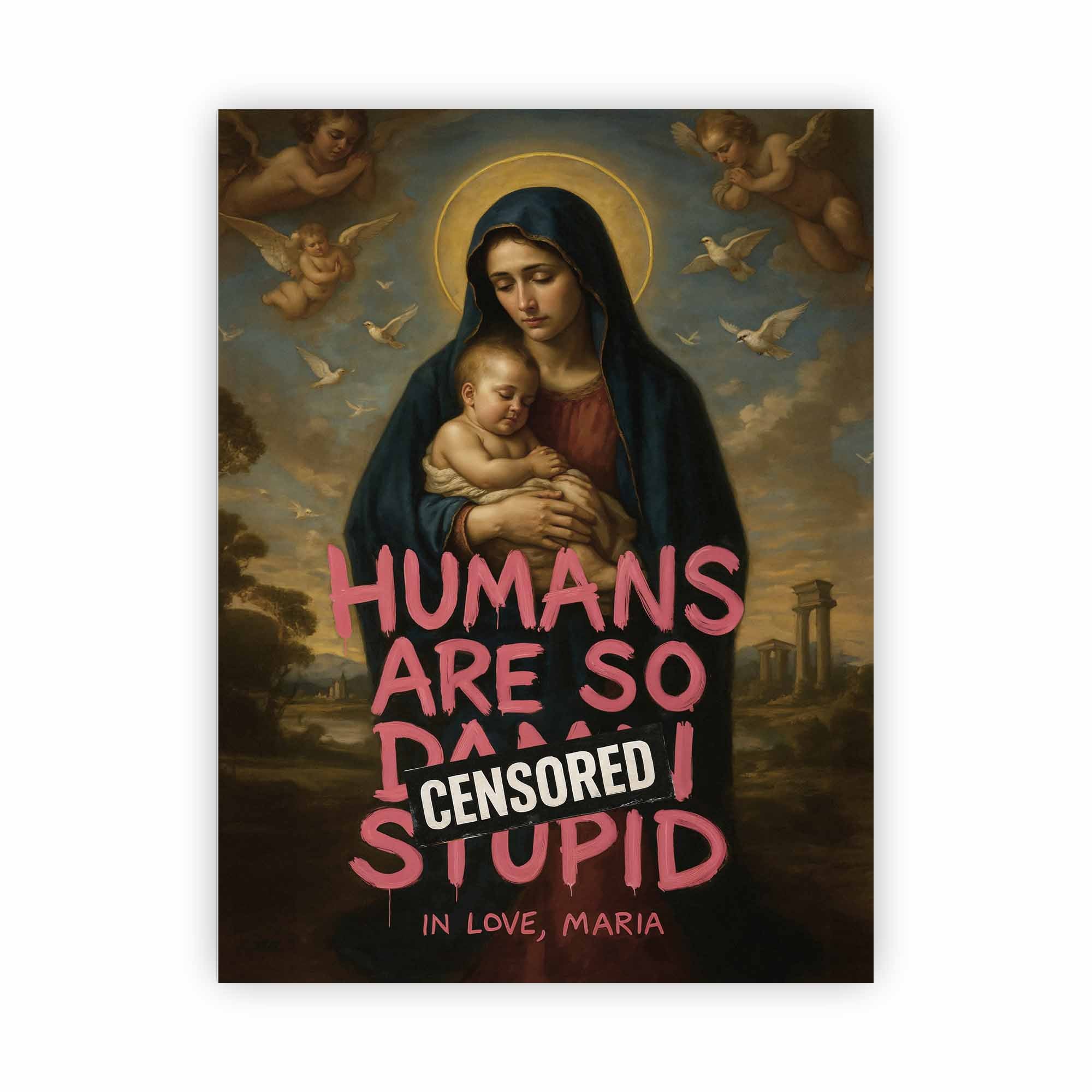 Artist Army Maria Says Alu Dibond 1