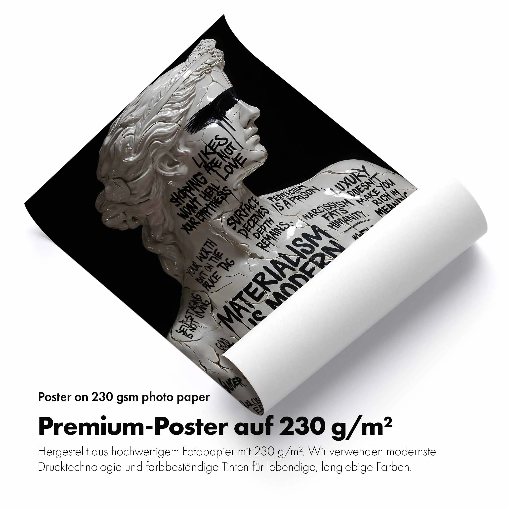 Artist Army Materialism Is Modern Hunger Poster 4