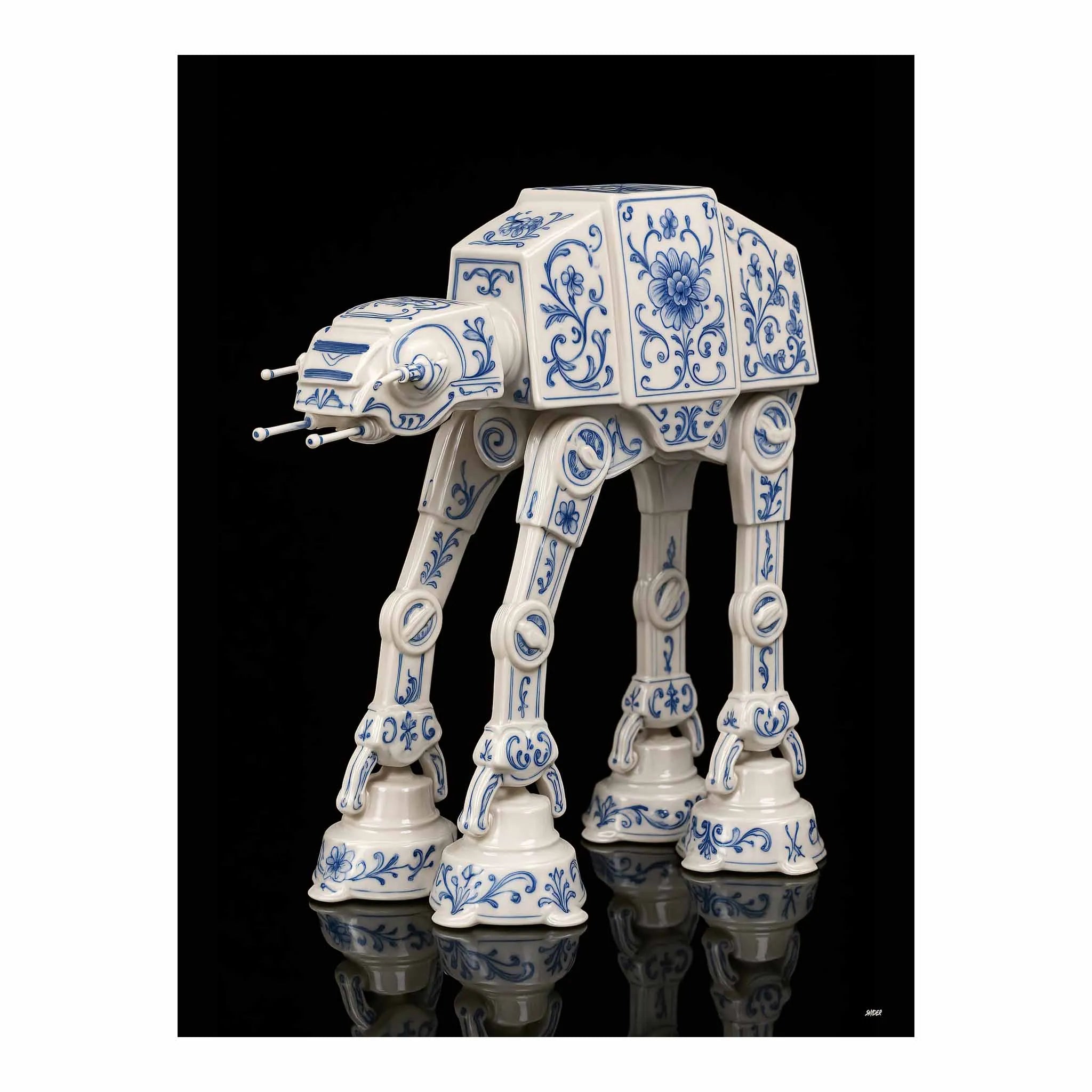 Artist Army Meissner At At Poster 1