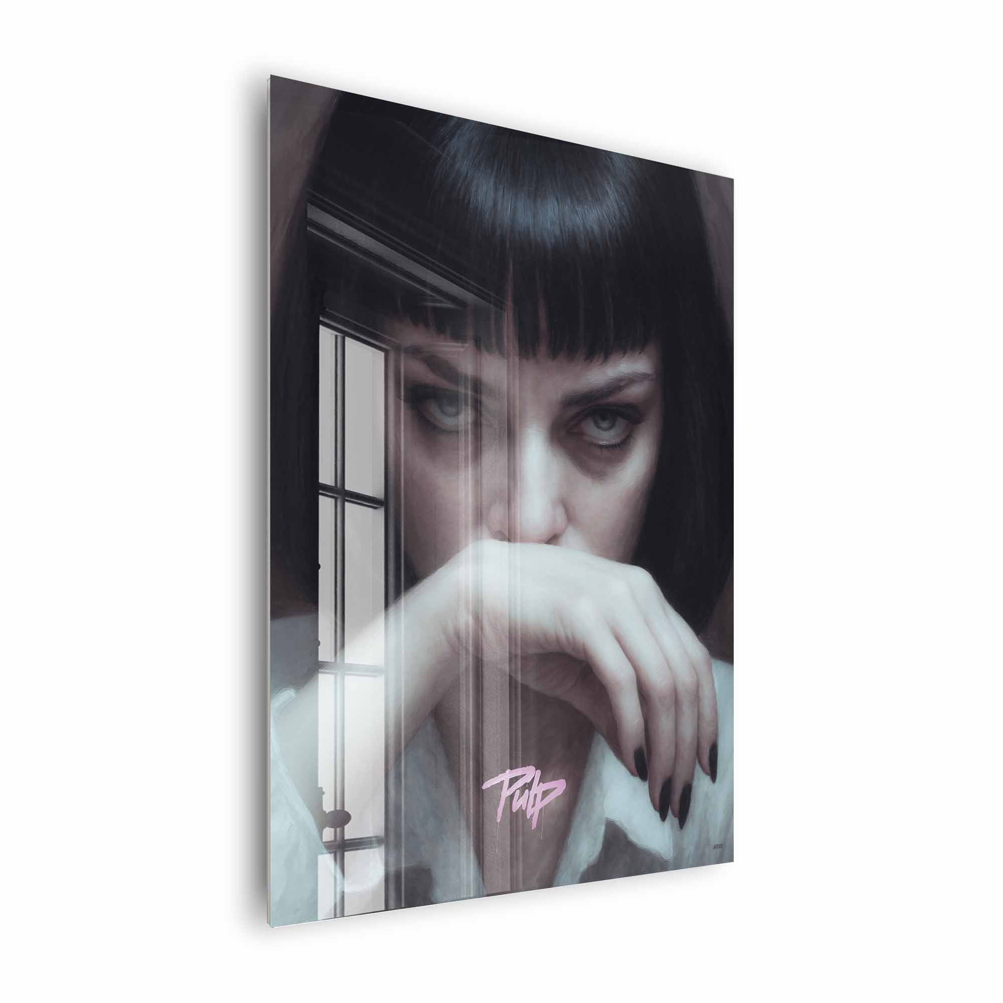 Artist Army Mia Pulp Fiction Acrylglasbild 2