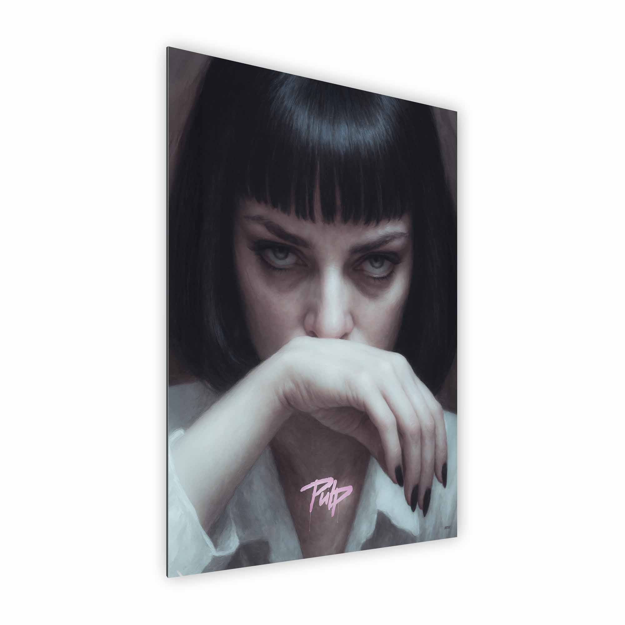 Artist Army Mia Pulp Fiction Alu Dibond 2