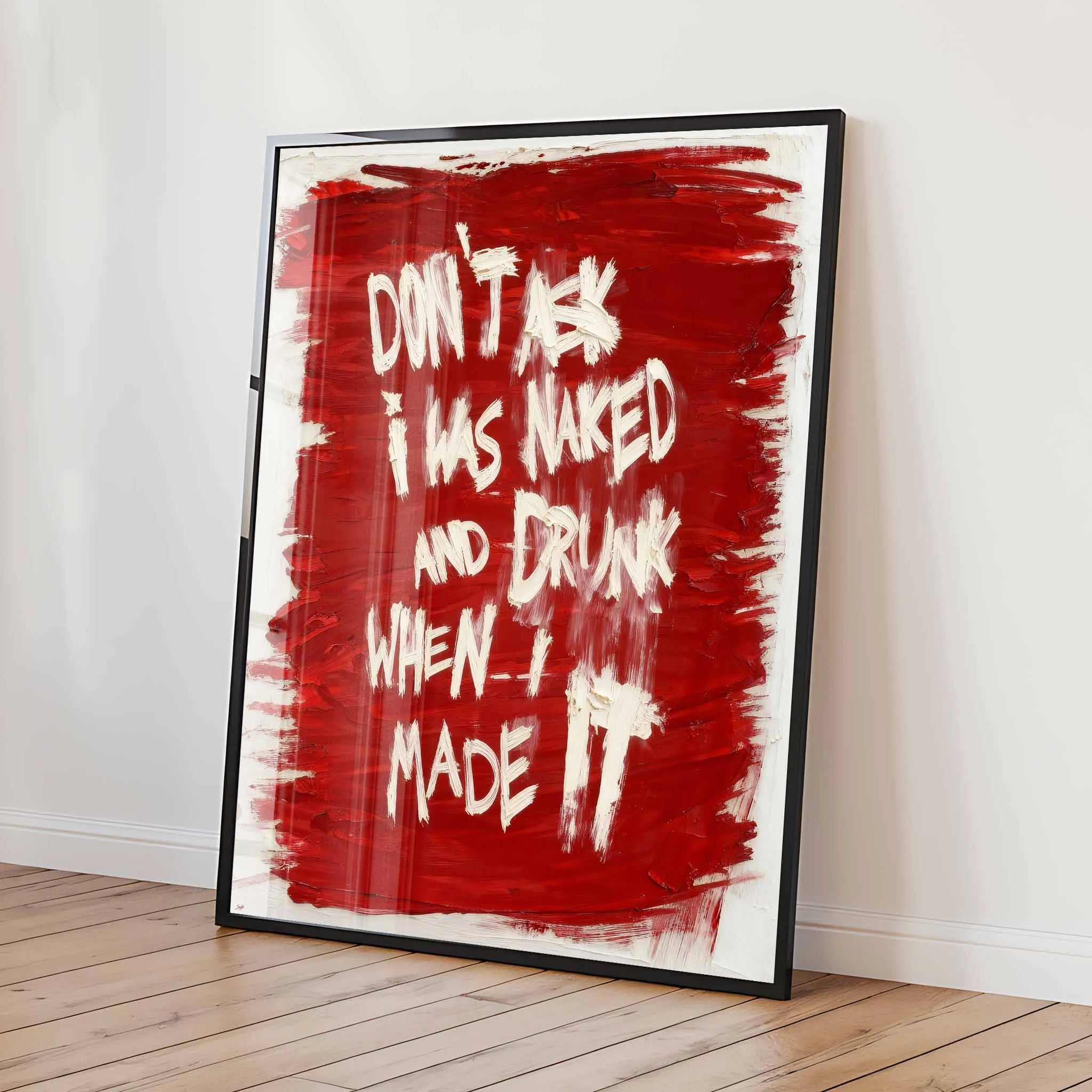 Artist Army Naked And Drunk Poster 2